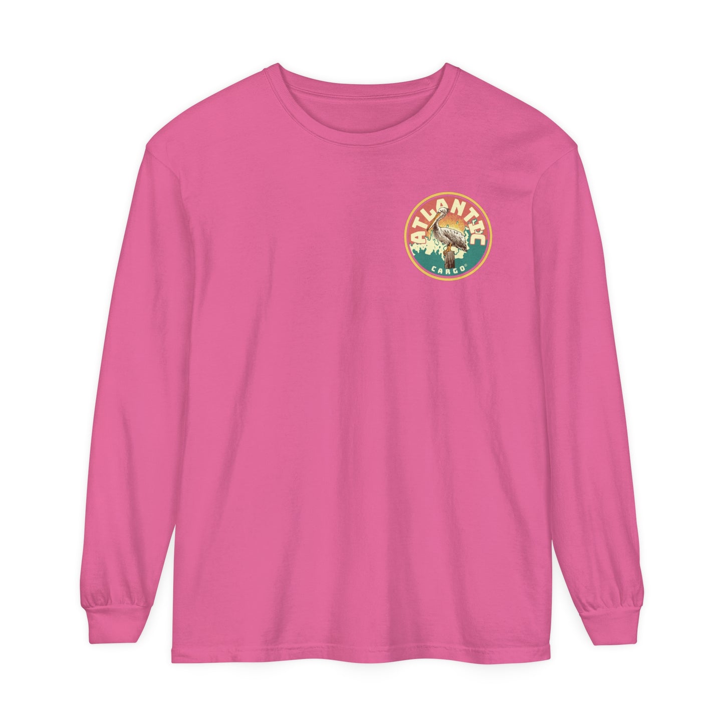 Vintage Atlantic Cargo Pelican Long Sleeve Tee