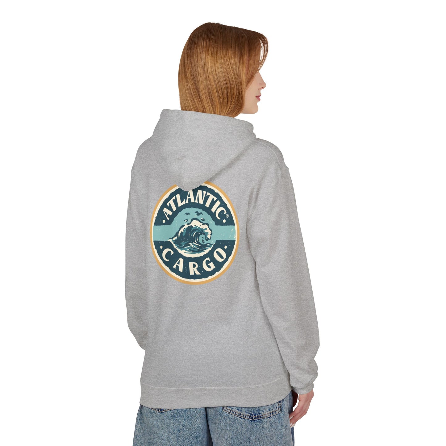 Atlantic Cargo Ocean Wave Hoodie