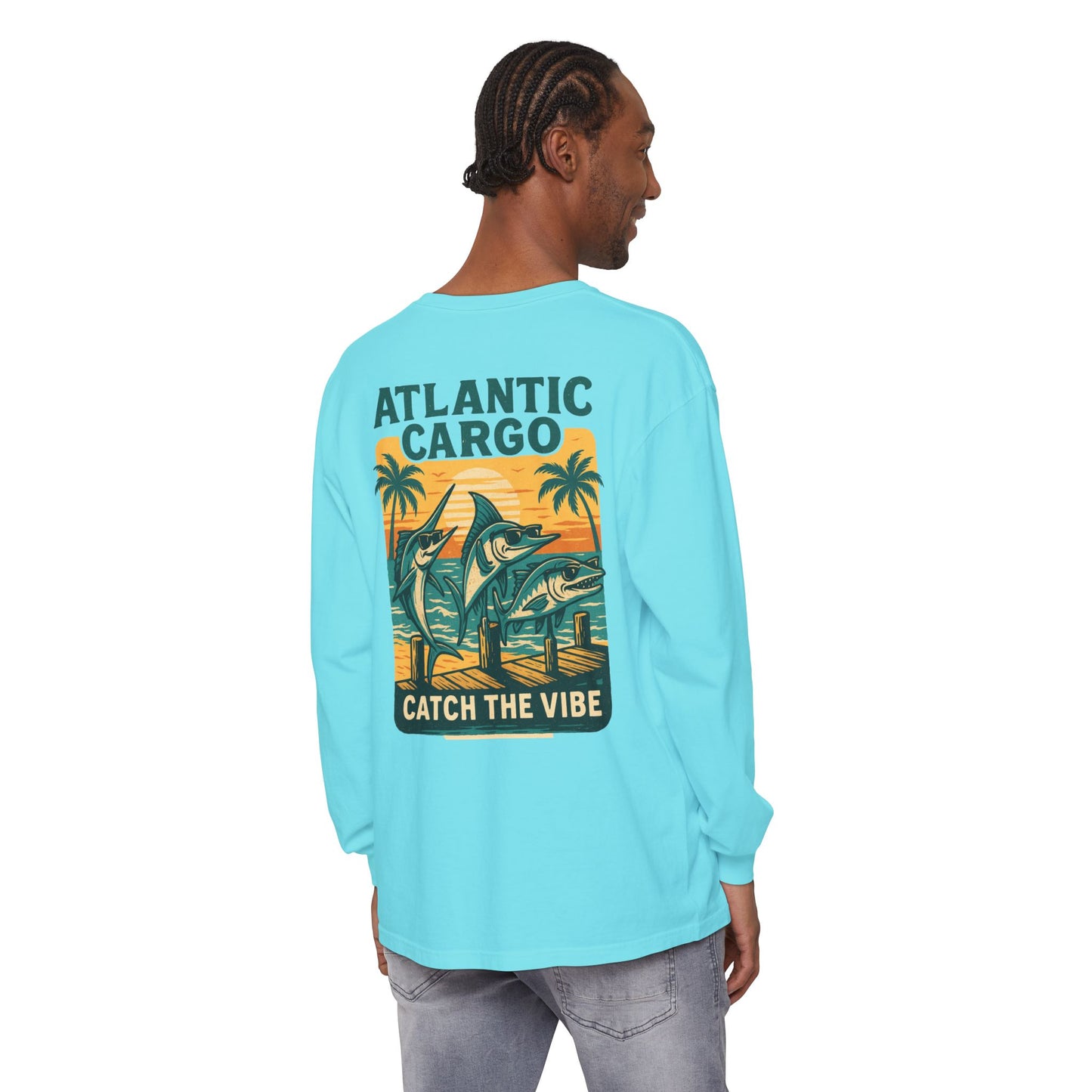Atlantic Cargo Catch the Vibe Long Sleeve T-Shirt