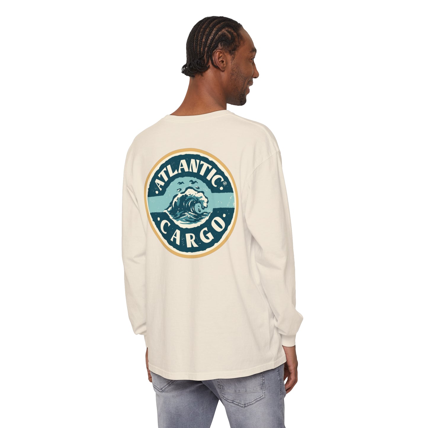 Atlantic Cargo Big Wave Long Sleeve Tee