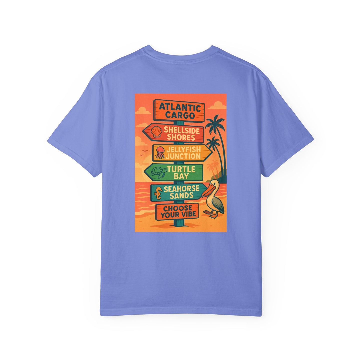 Atlantic Cargo Choose Your Vibe Retro Unisex Tee