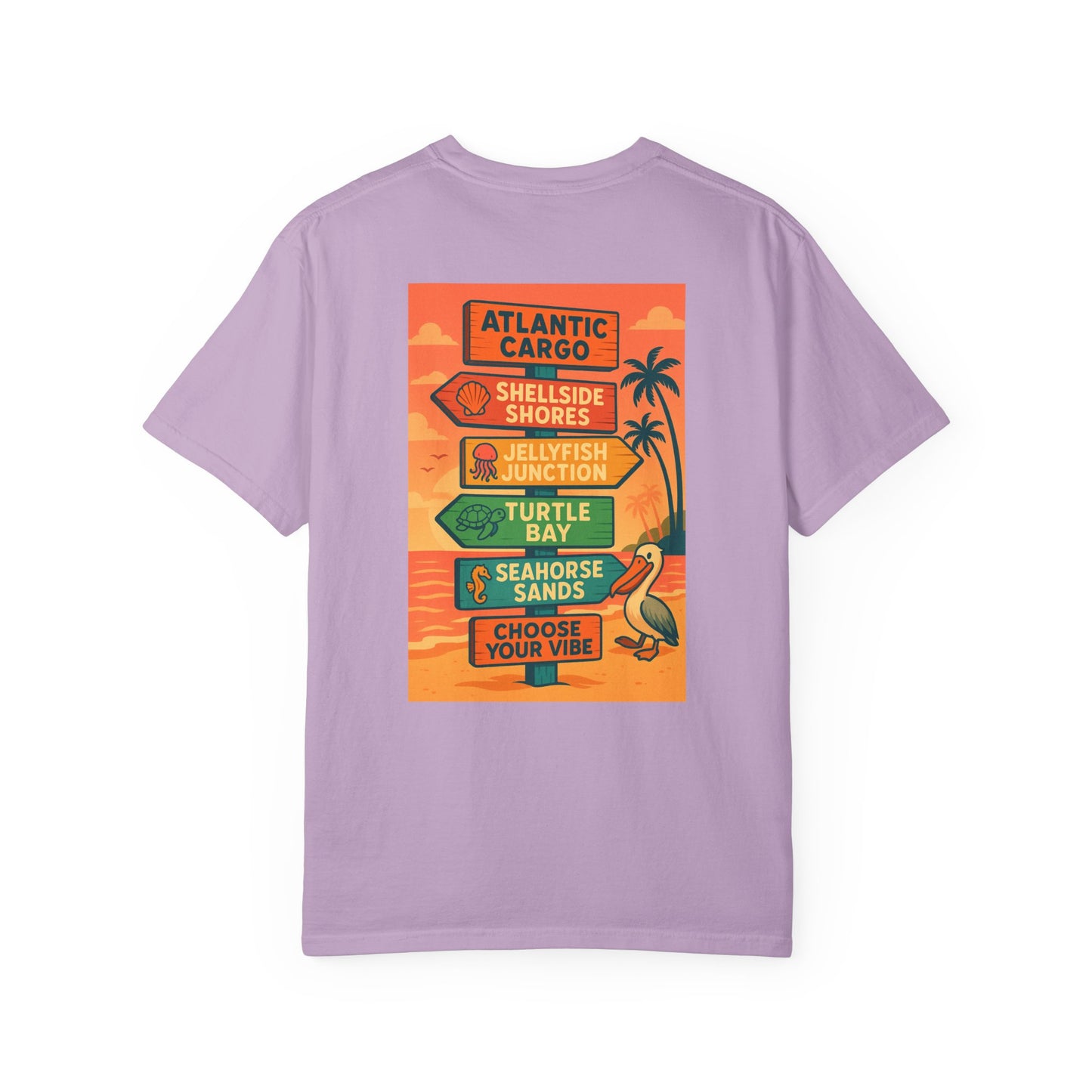 Atlantic Cargo Choose Your Vibe Retro Unisex Tee