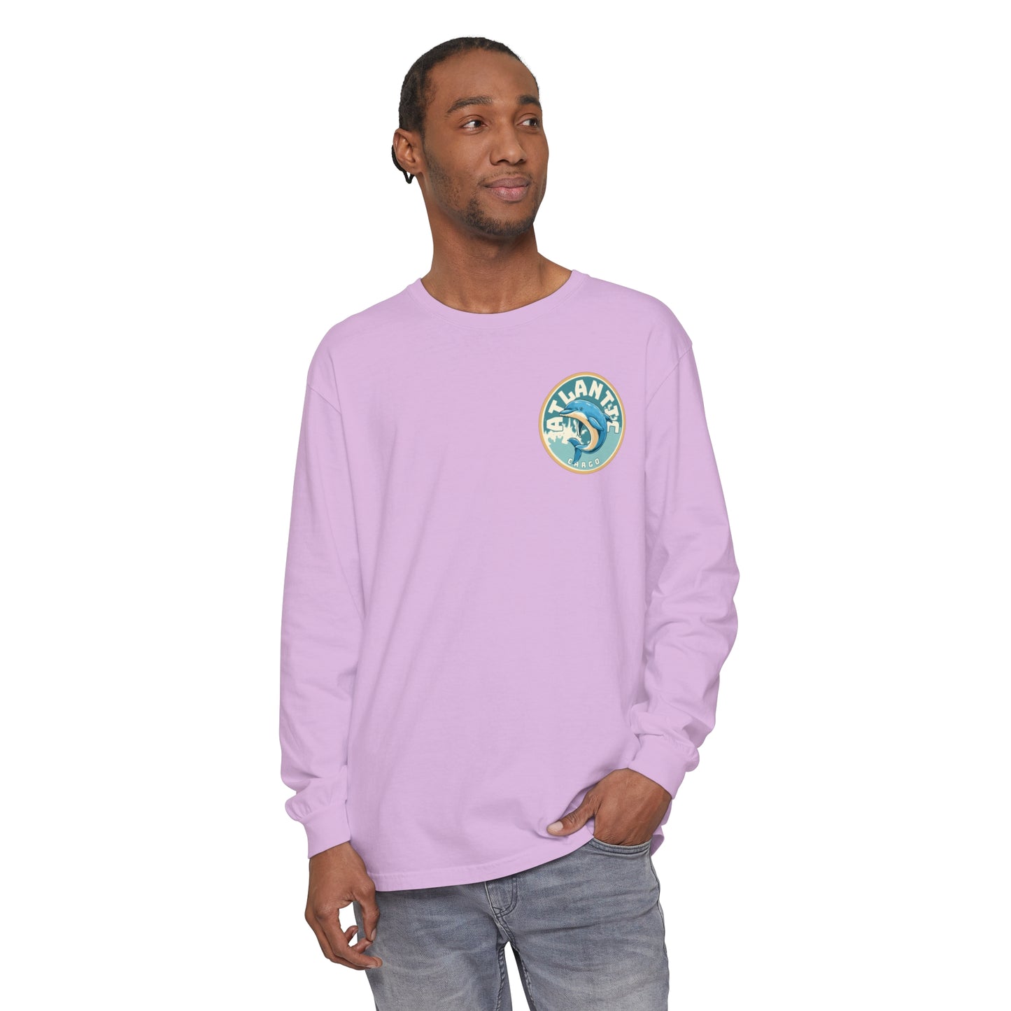 Atlantic Cargo Dolphin Long Sleeve Tee