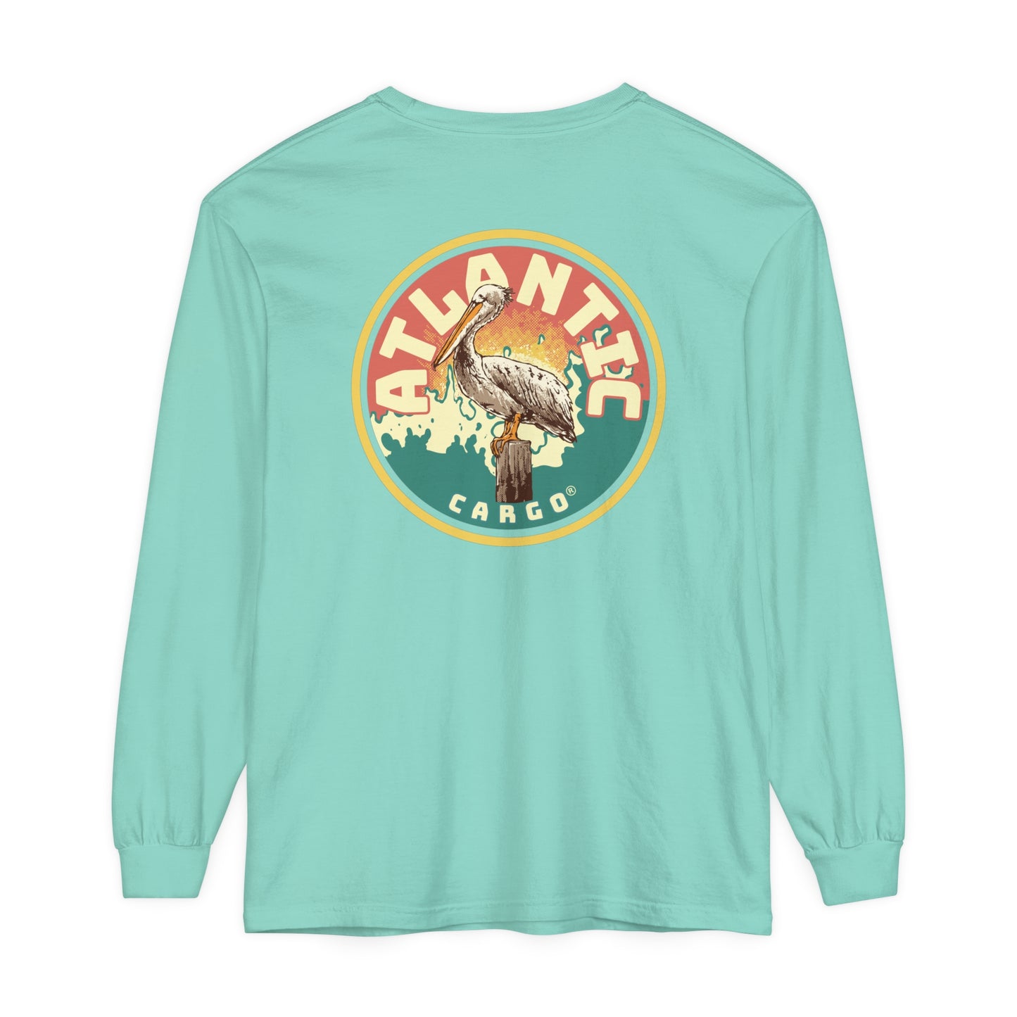 Vintage Atlantic Cargo Pelican Long Sleeve Tee
