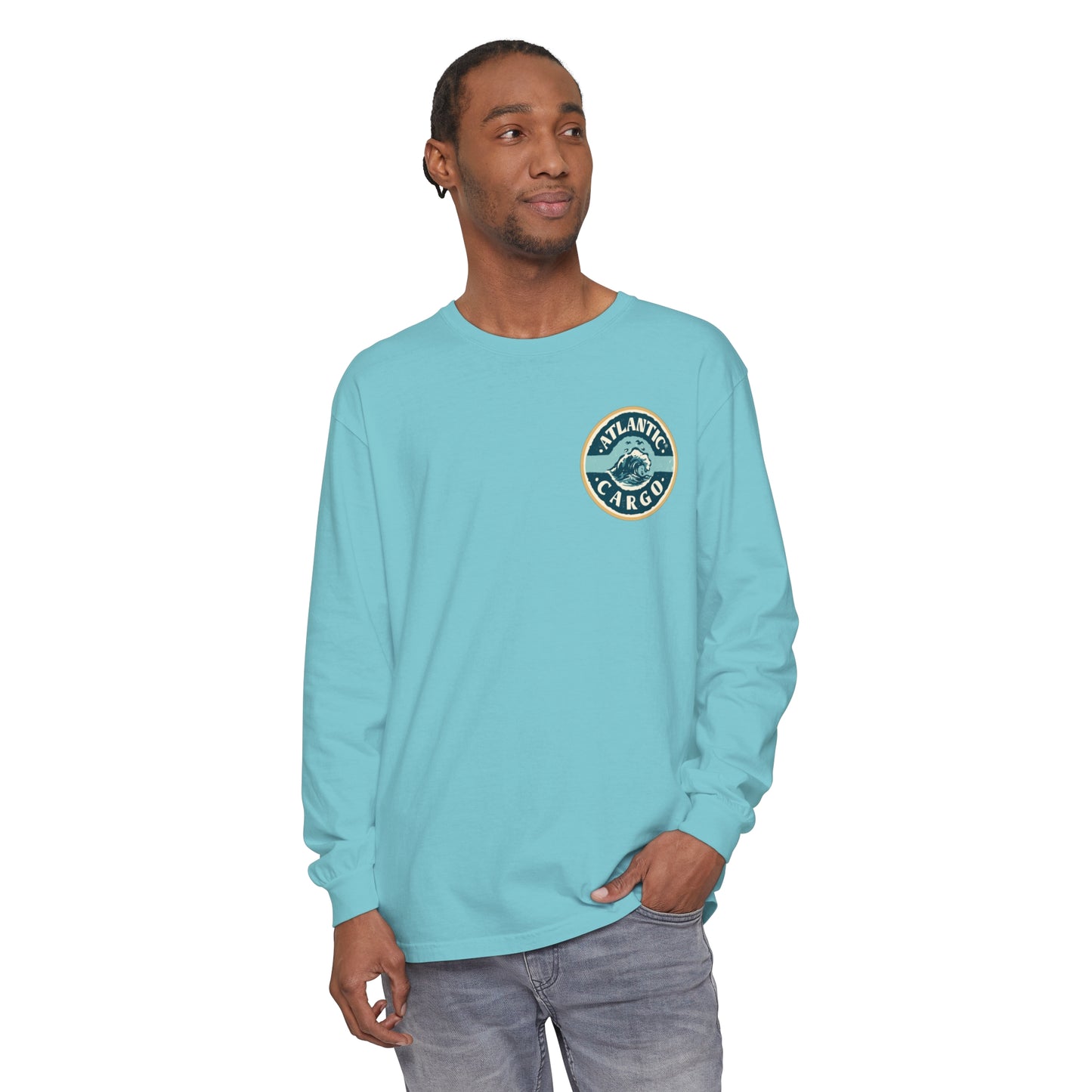 Atlantic Cargo Big Wave Long Sleeve Tee