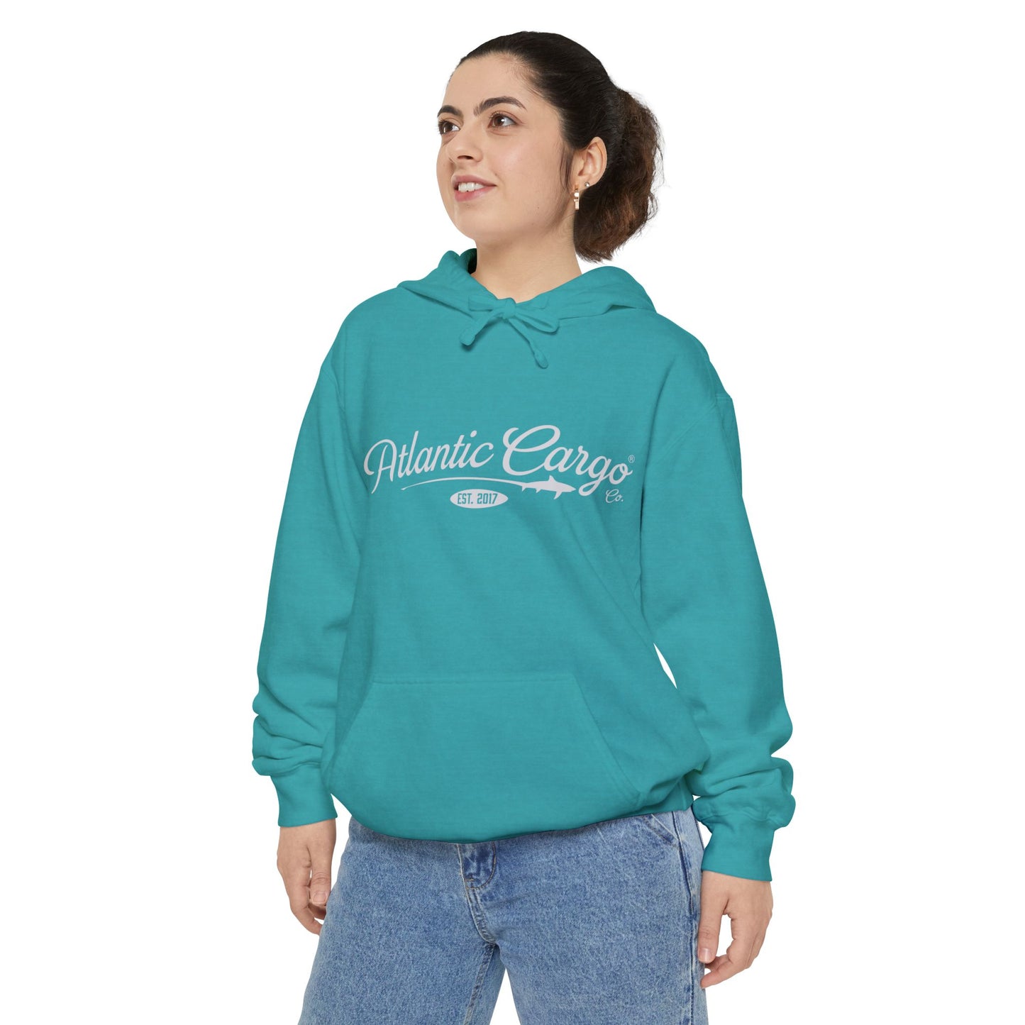 Atlantic Cargo Co. Retro Shark Hoodie