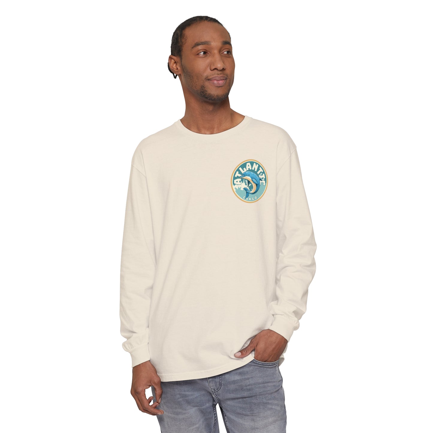 Atlantic Cargo Dolphin Long Sleeve Tee