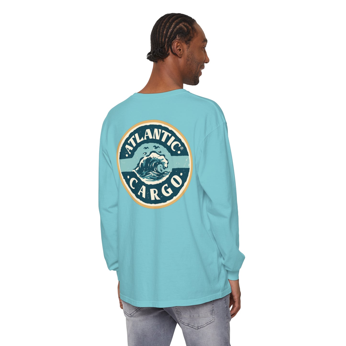 Atlantic Cargo Big Wave Long Sleeve Tee