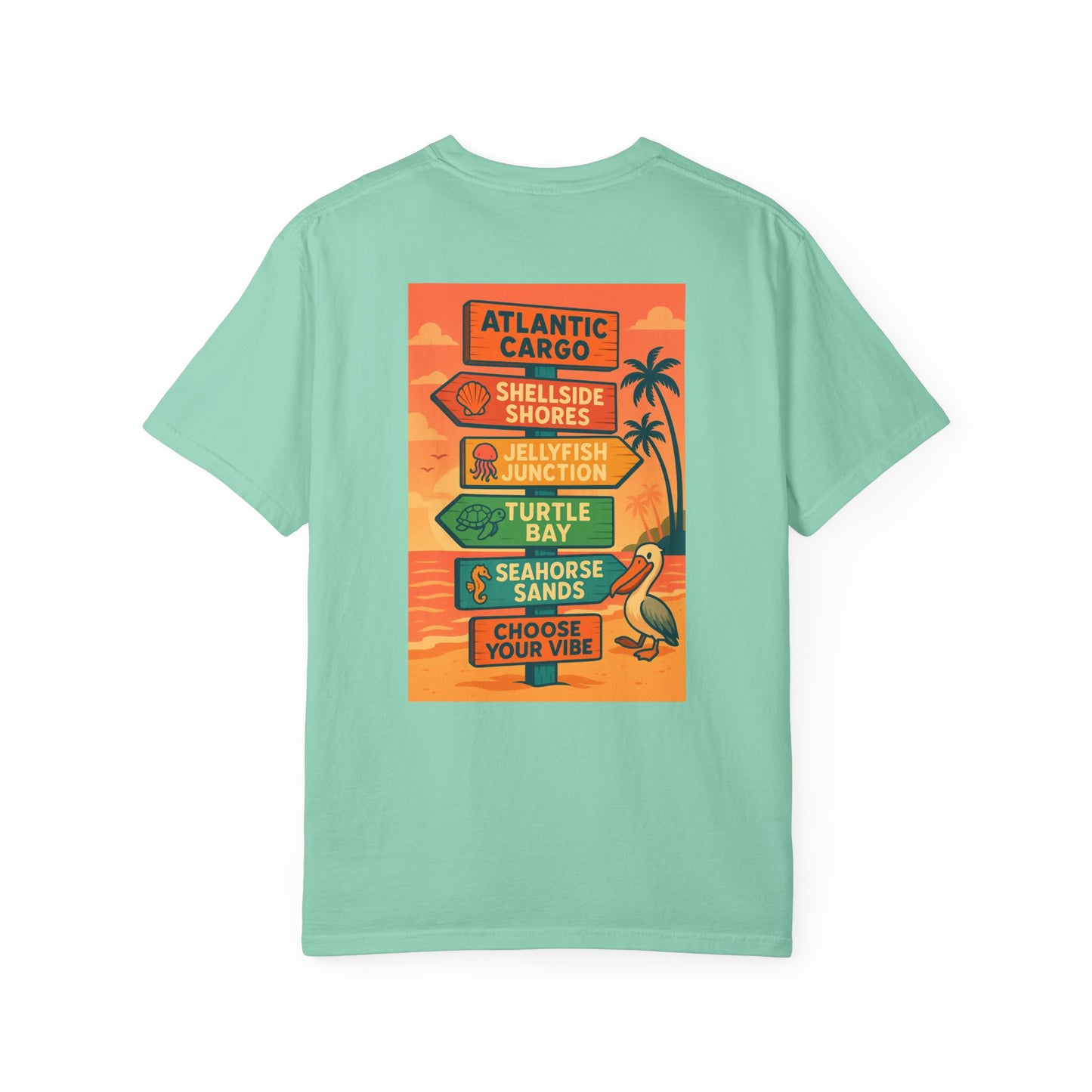 Atlantic Cargo Choose Your Vibe Retro Unisex Tee