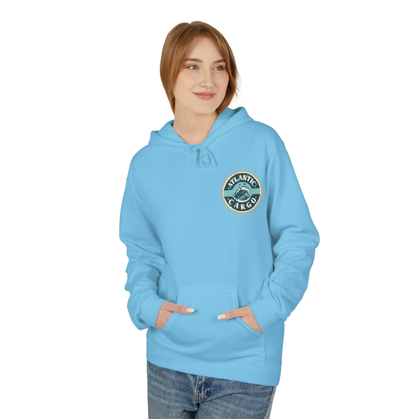 Atlantic Cargo Ocean Wave Hoodie
