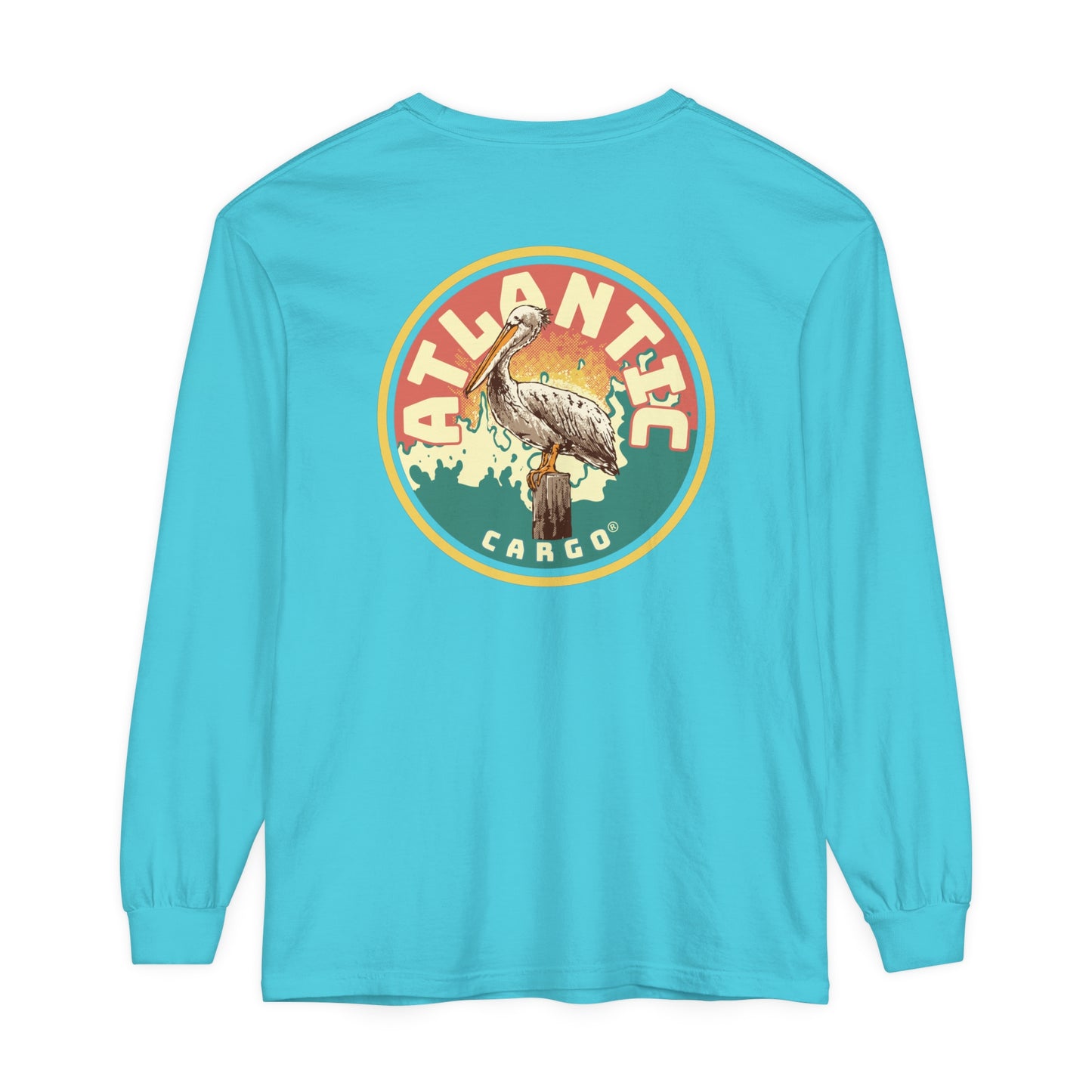 Vintage Atlantic Cargo Pelican Long Sleeve Tee