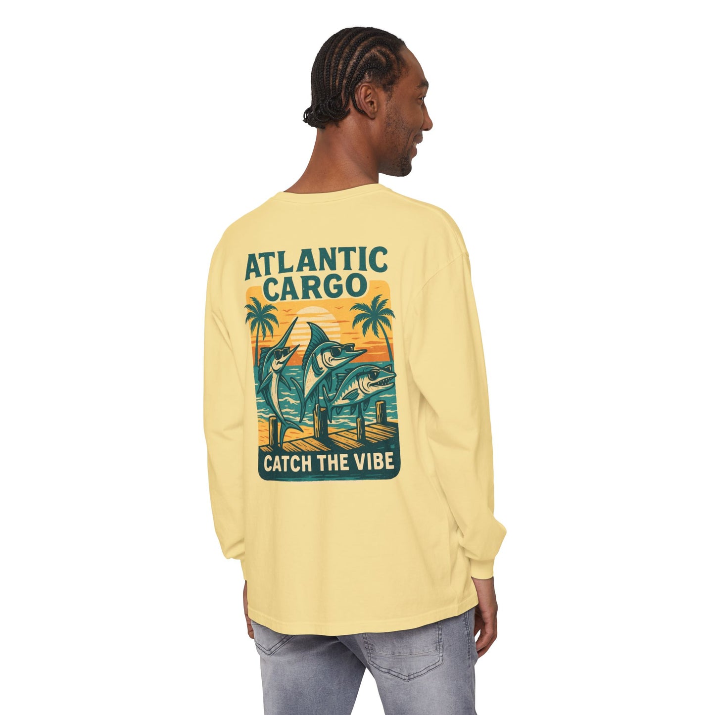 Atlantic Cargo Catch the Vibe Long Sleeve T-Shirt