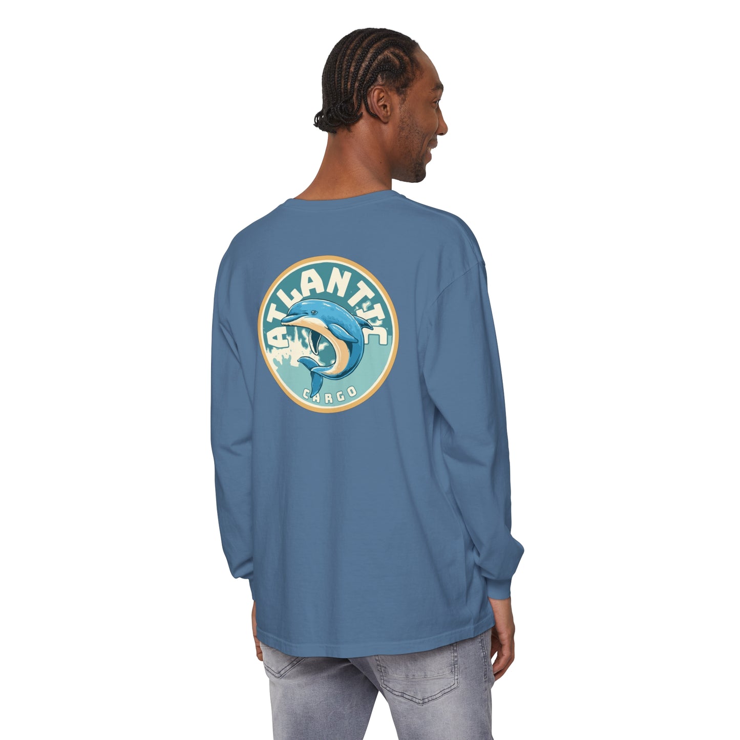 Atlantic Cargo Dolphin Long Sleeve Tee