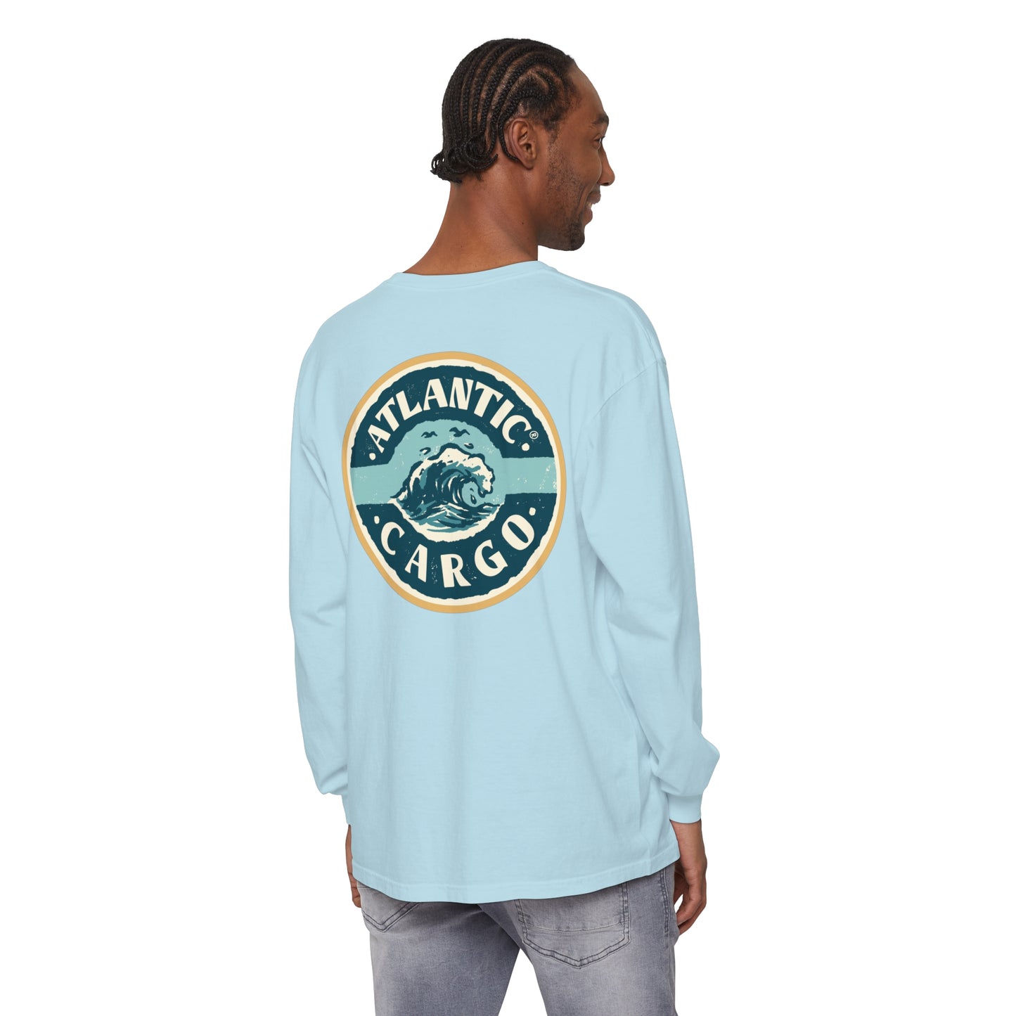 Atlantic Cargo Big Wave Long Sleeve Tee