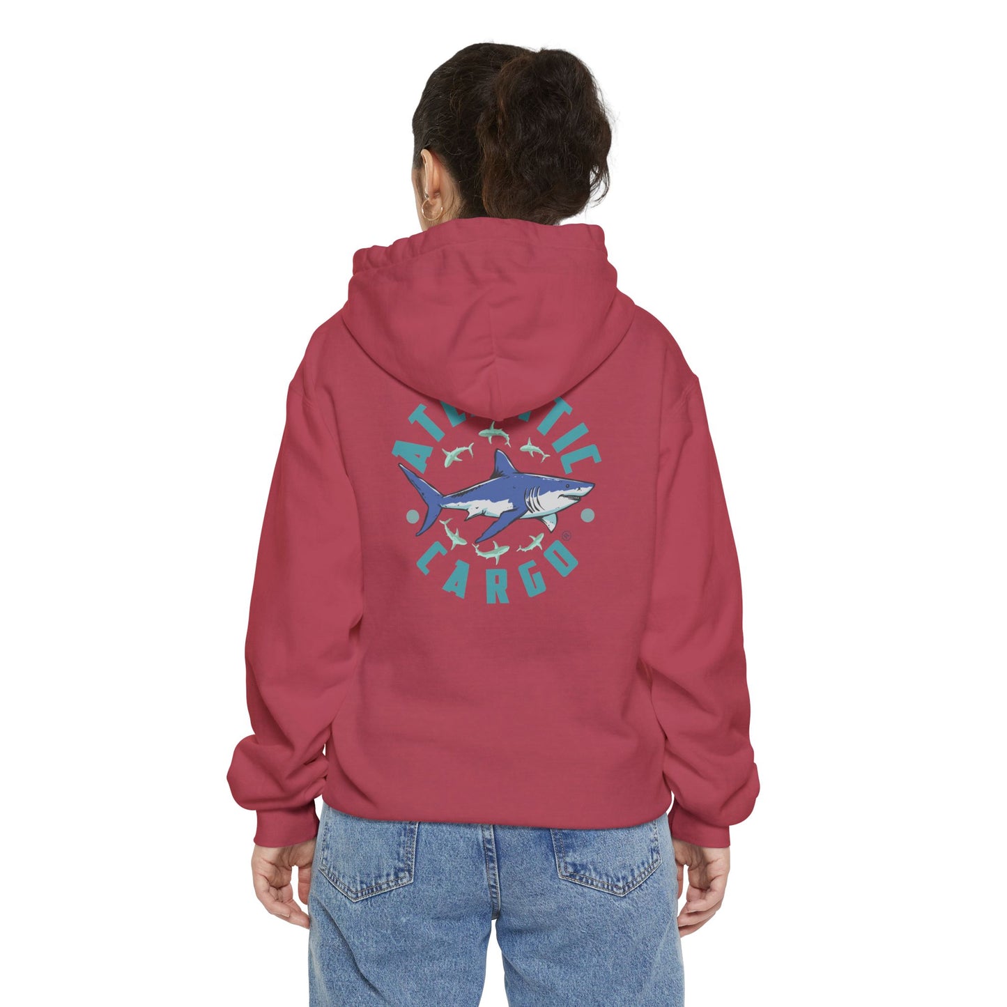 Atlantic Cargo Co. Retro Shark Hoodie