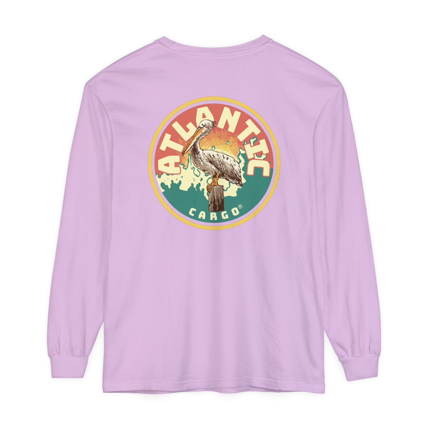 Vintage Atlantic Cargo Pelican Long Sleeve Tee