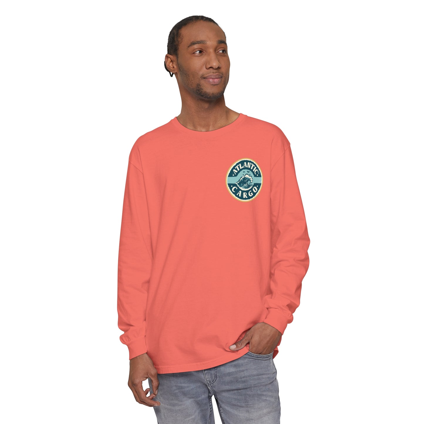 Atlantic Cargo Big Wave Long Sleeve Tee