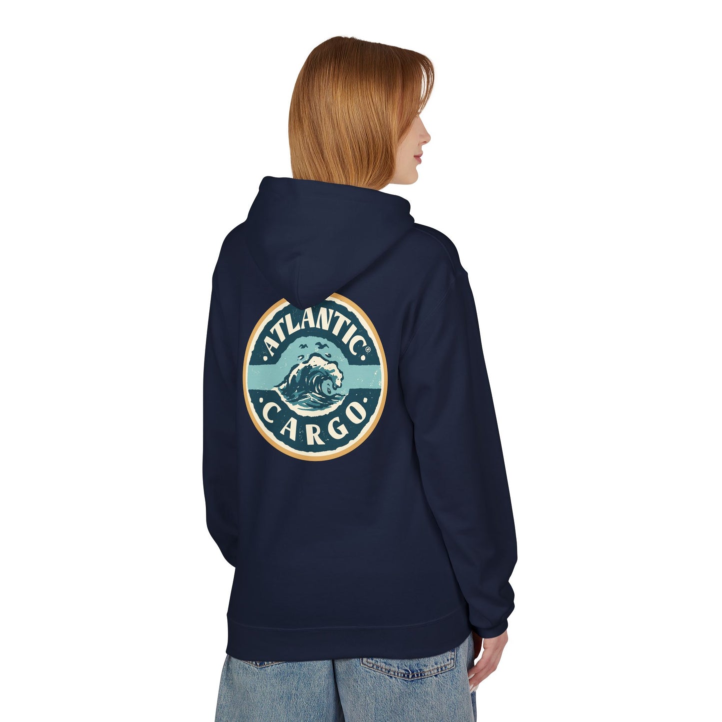 Atlantic Cargo Ocean Wave Hoodie