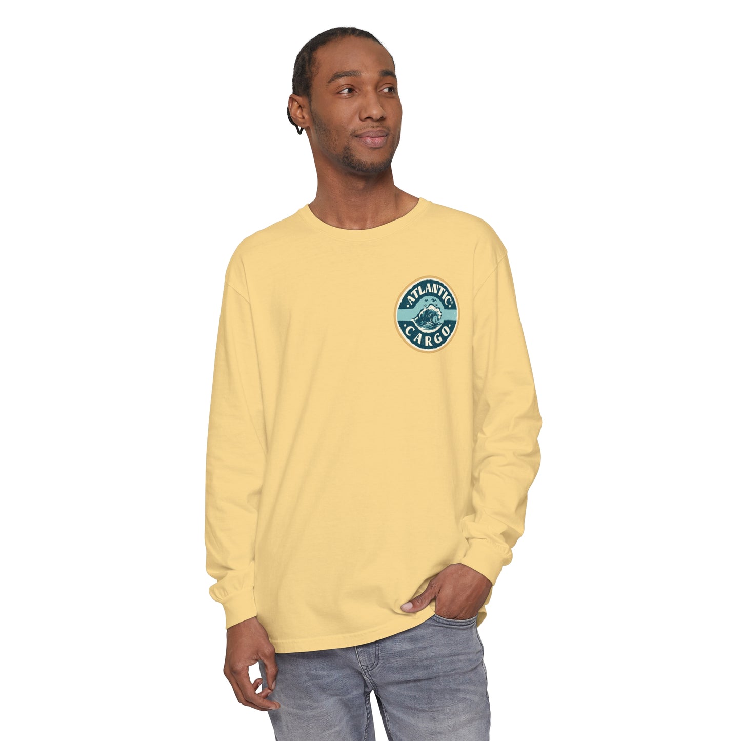 Atlantic Cargo Big Wave Long Sleeve Tee