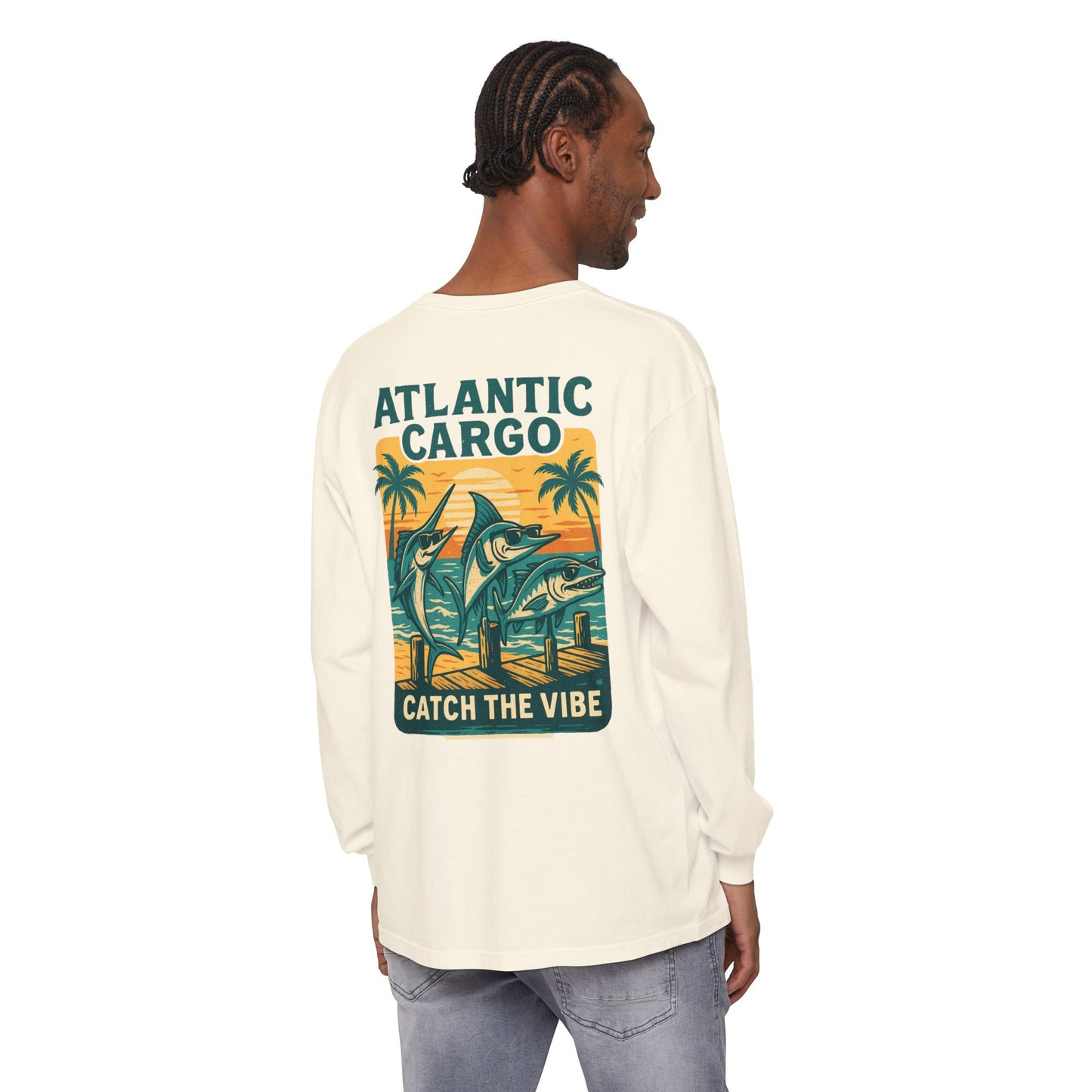 Atlantic Cargo Catch the Vibe Long Sleeve T-Shirt