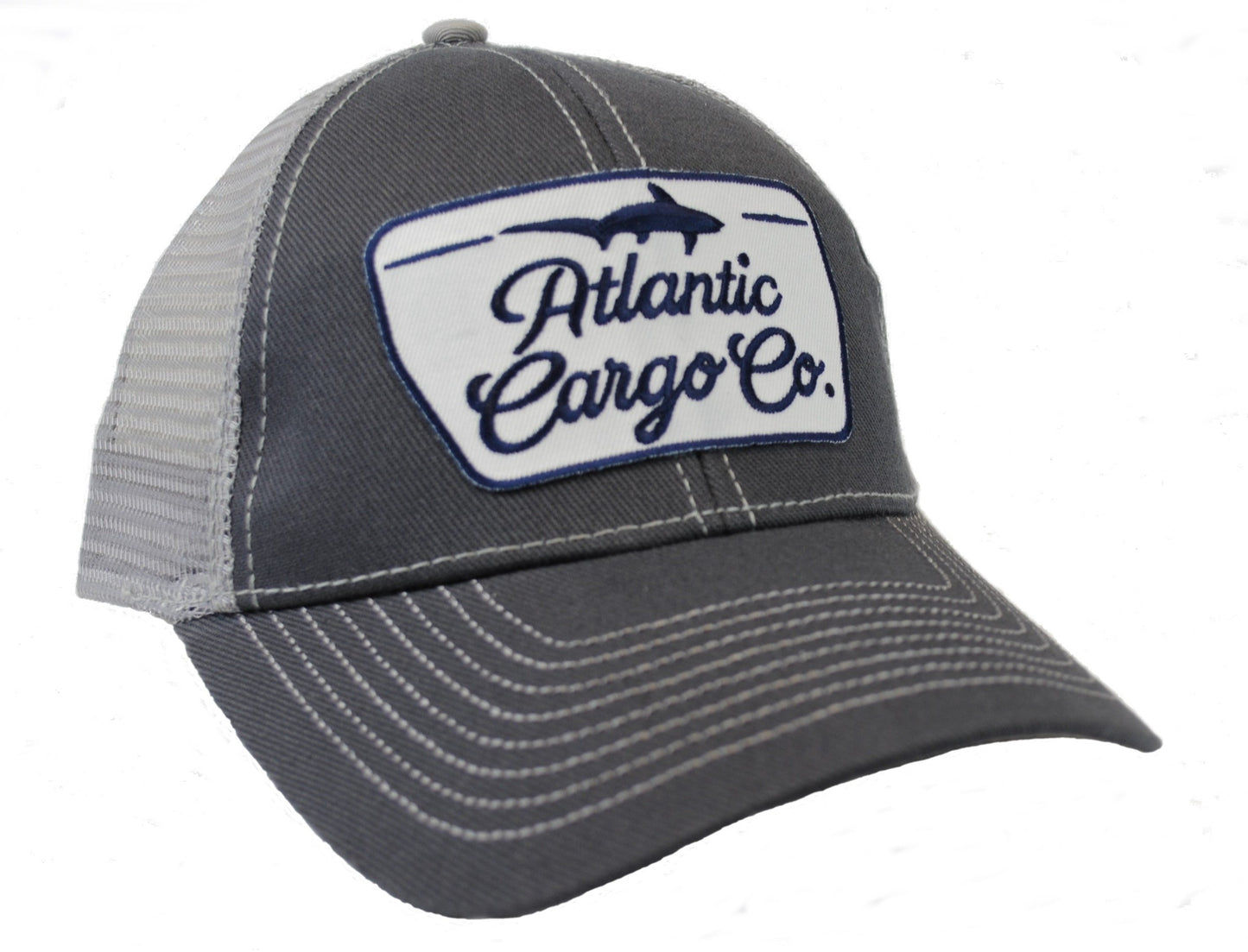 Atlantic Cargo Grey Shark Trucker Cap