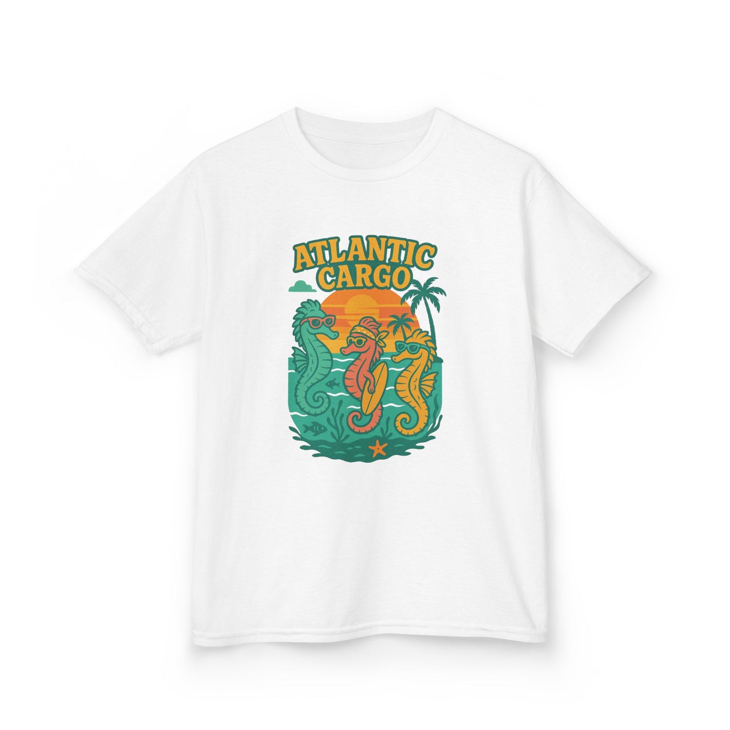 Kids T-Shirt - Atlantic Cargo Sea Horse Fun T-Shirt