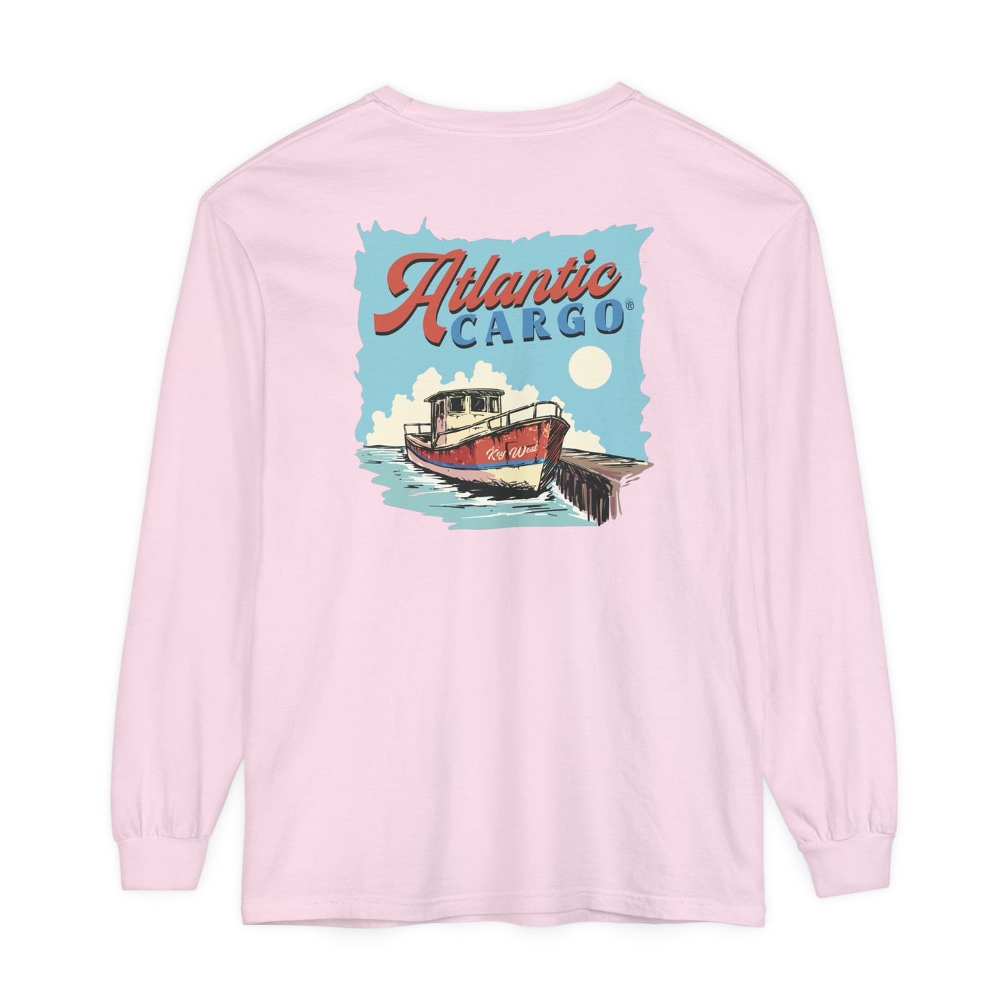 Atlantic Cargo Fishing Boat Long Sleeve Tee