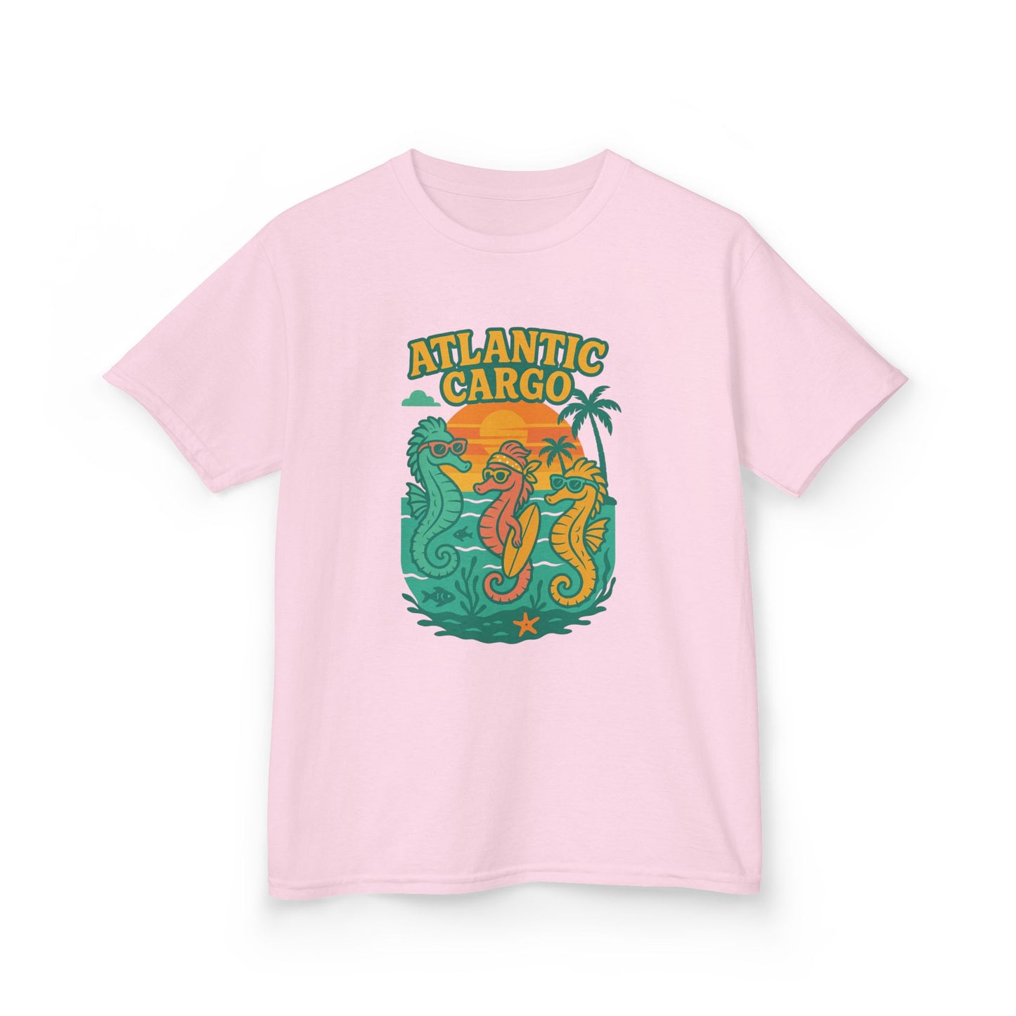 Kids T-Shirt - Atlantic Cargo Sea Horse Fun T-Shirt