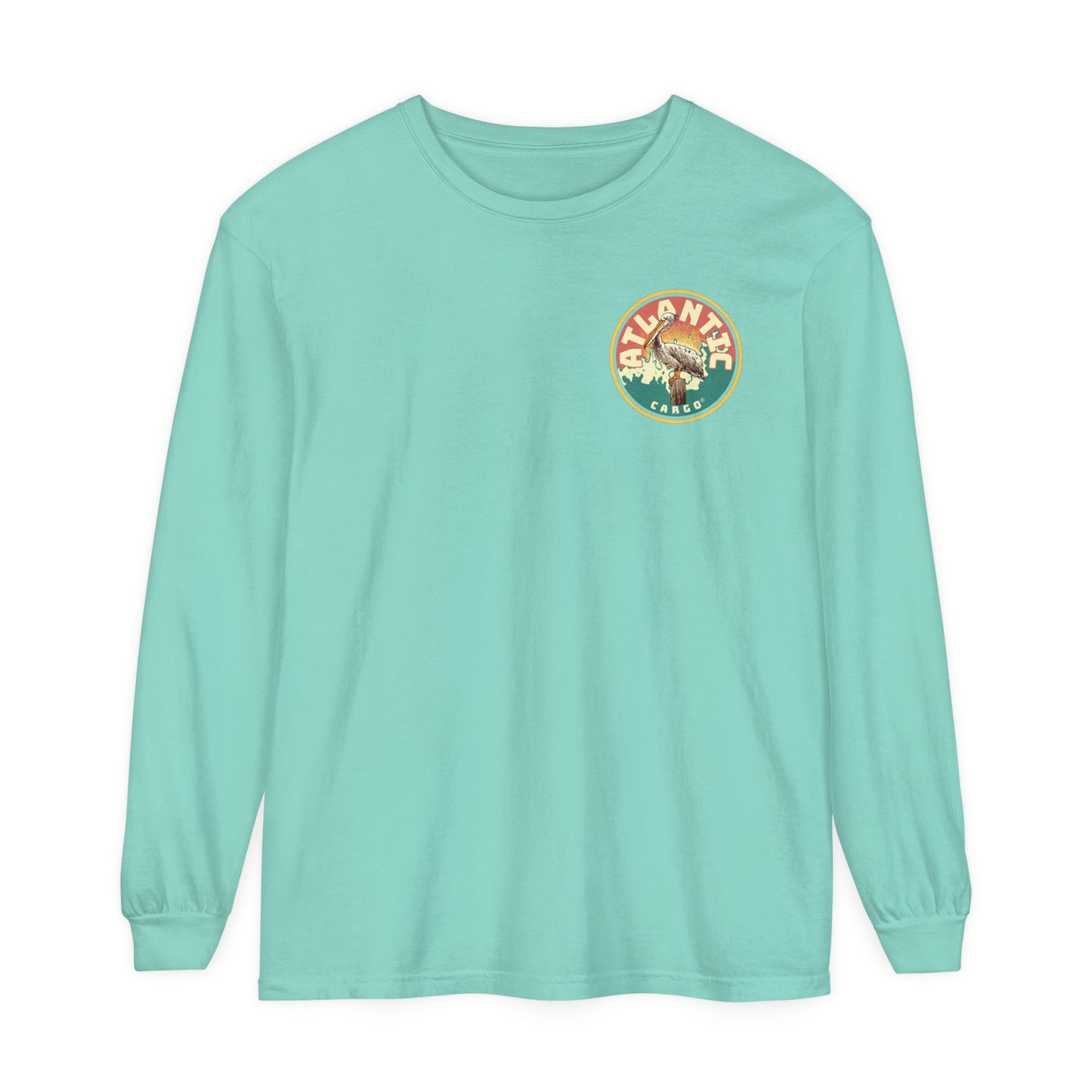 Vintage Atlantic Cargo Pelican Long Sleeve Tee