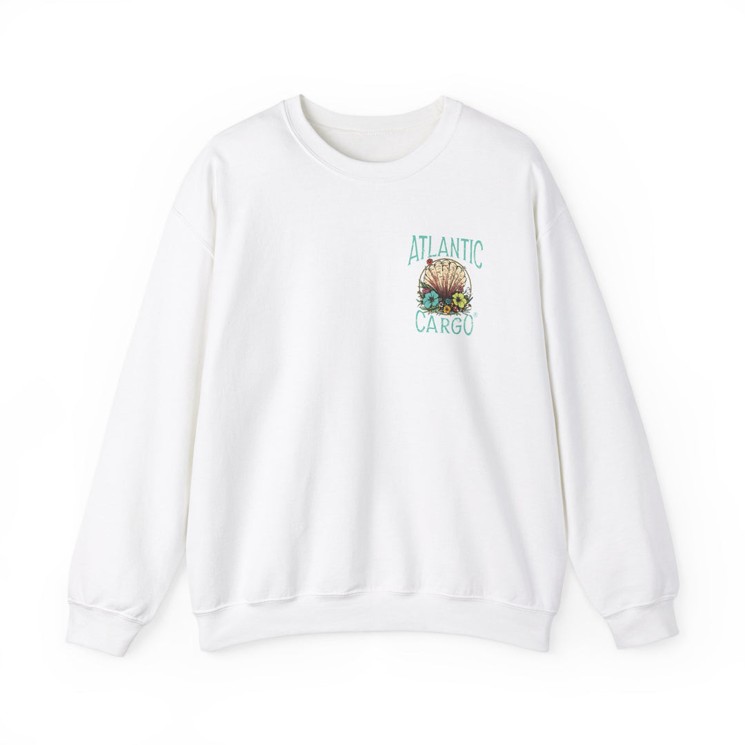 Atlantic Cargo Seashell Crewneck Sweatshirt