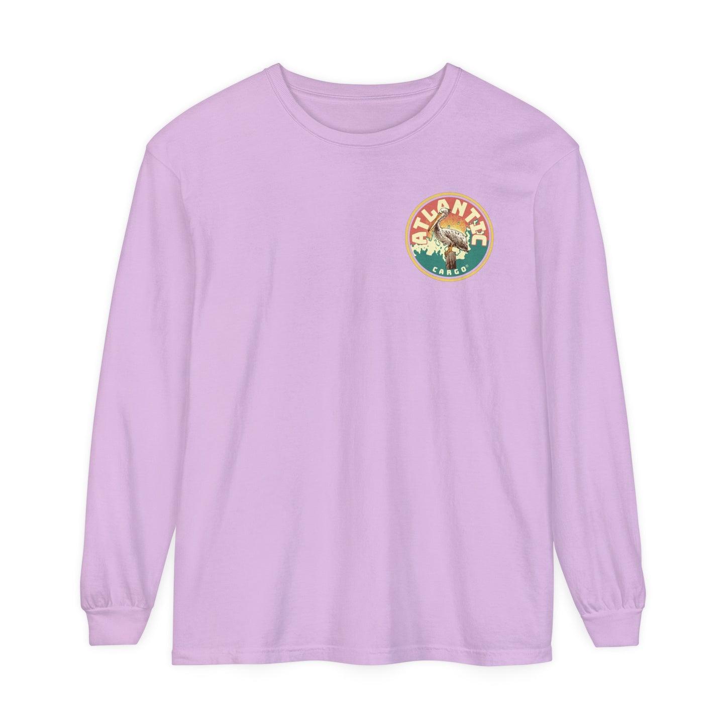 Vintage Atlantic Cargo Pelican Long Sleeve Tee
