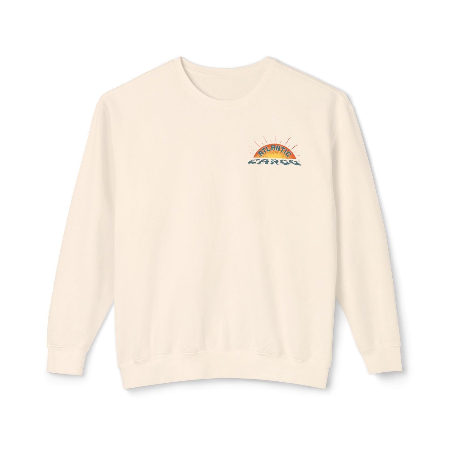 Crewneck Sweatshirt - Atlantic Cargo Coral Print