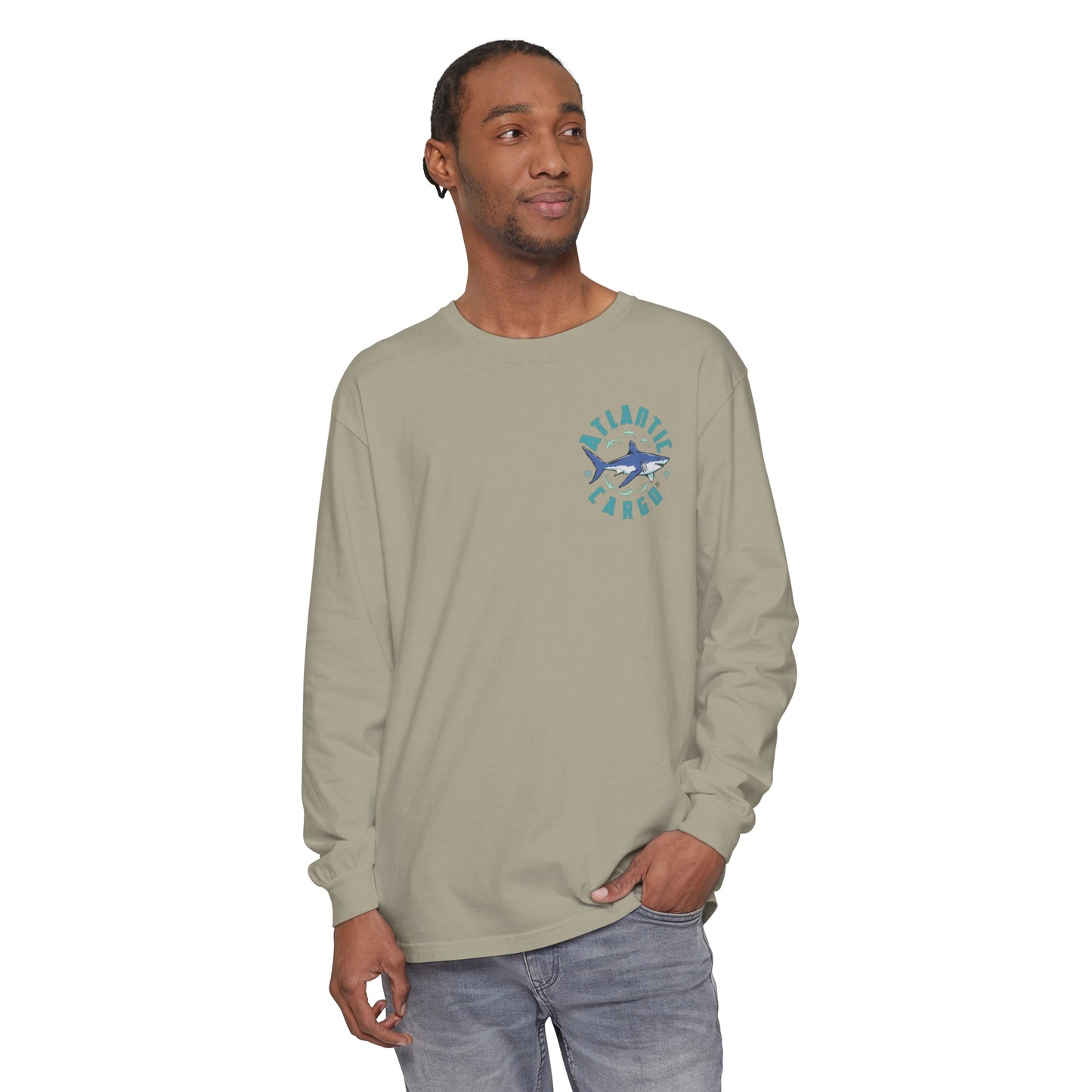 Atlantic Cargo Shark Long Sleeve Unisex Tee
