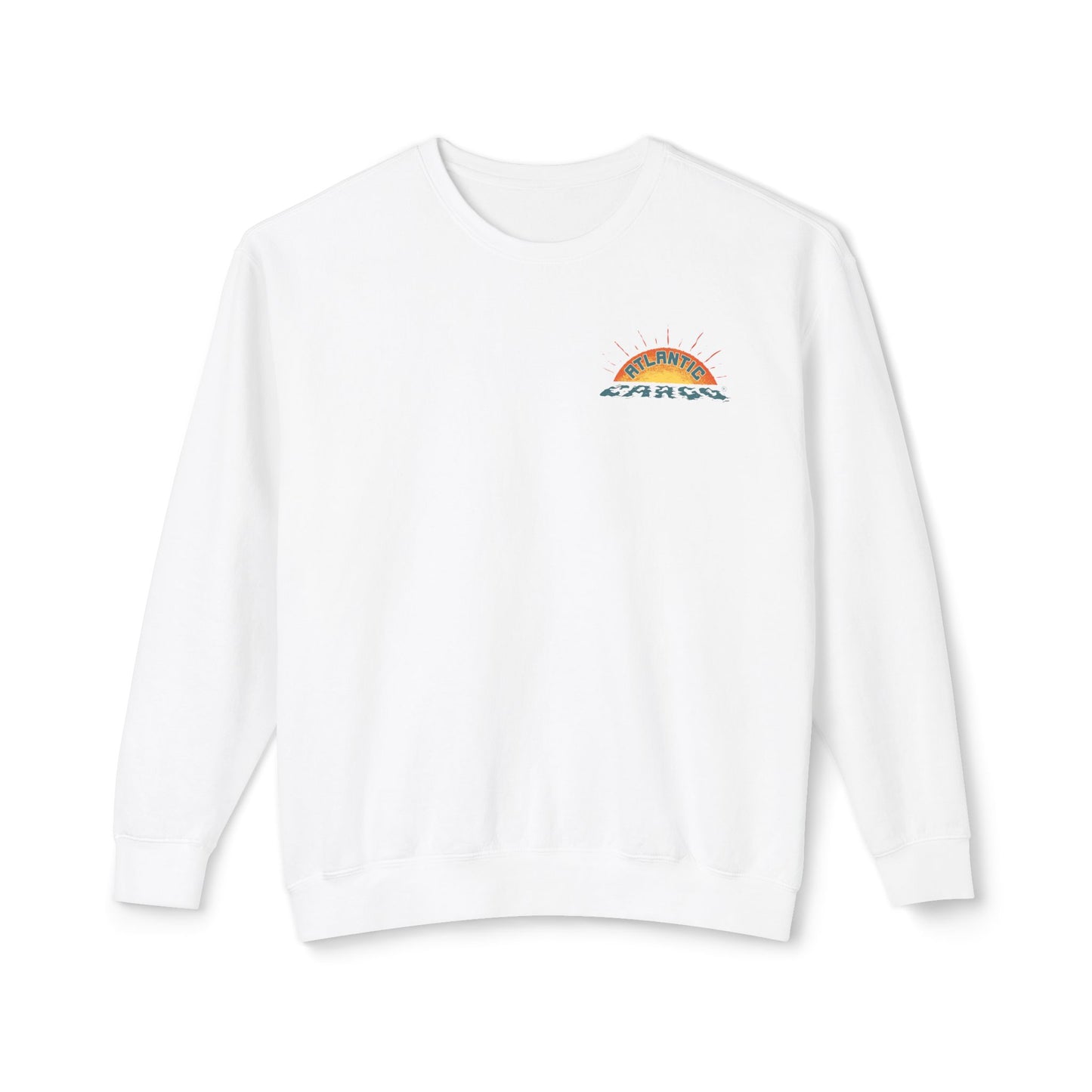 Crewneck Sweatshirt - Atlantic Cargo Coral Print