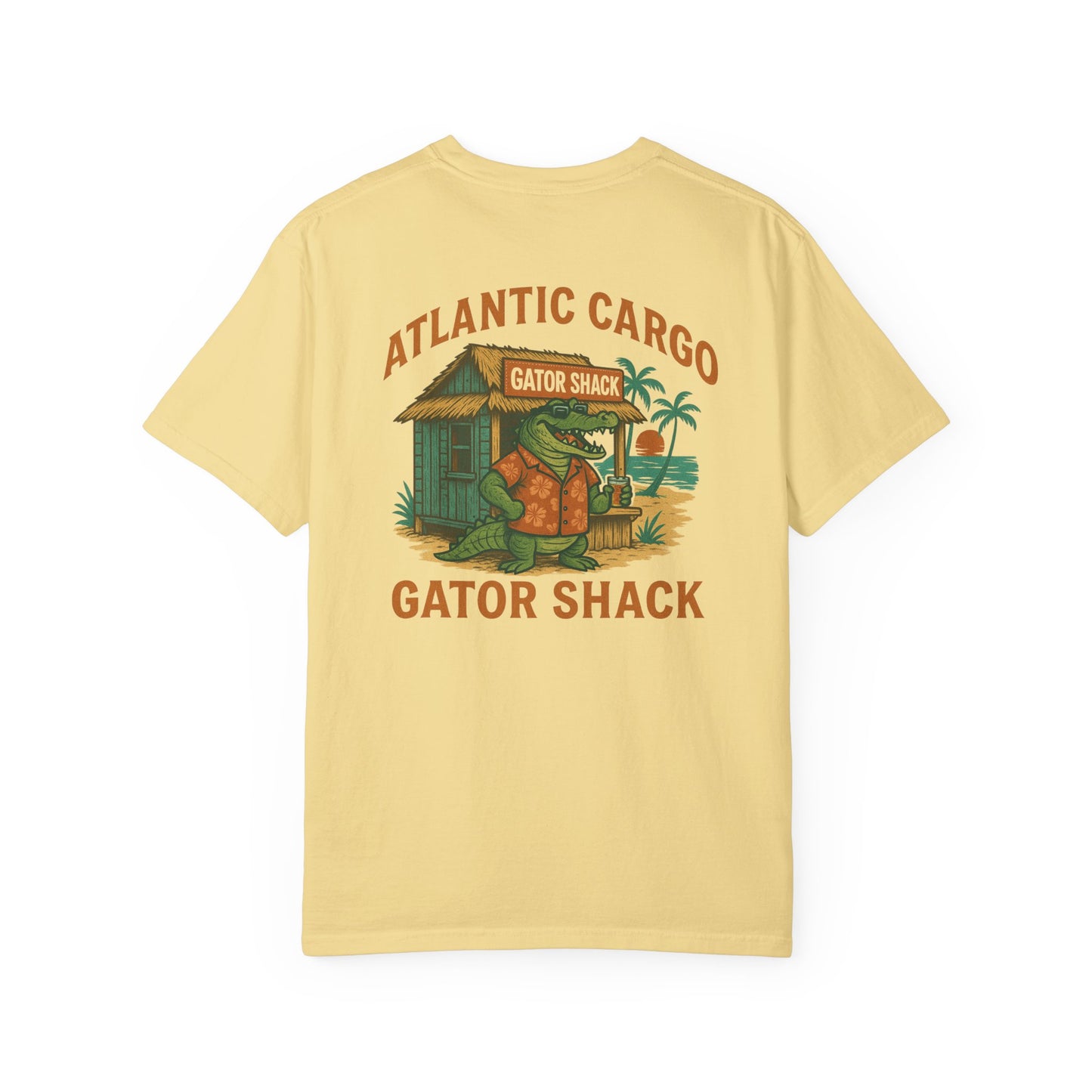 Atlantic Cargo Retro Gator Shack Unisex Tee