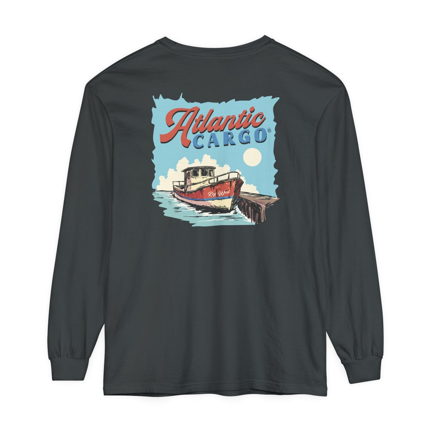 Atlantic Cargo Fishing Boat Long Sleeve Tee