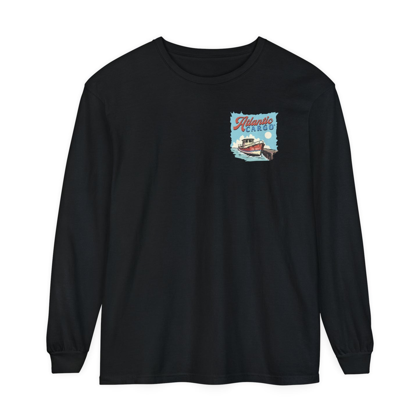Atlantic Cargo Fishing Boat Long Sleeve Tee