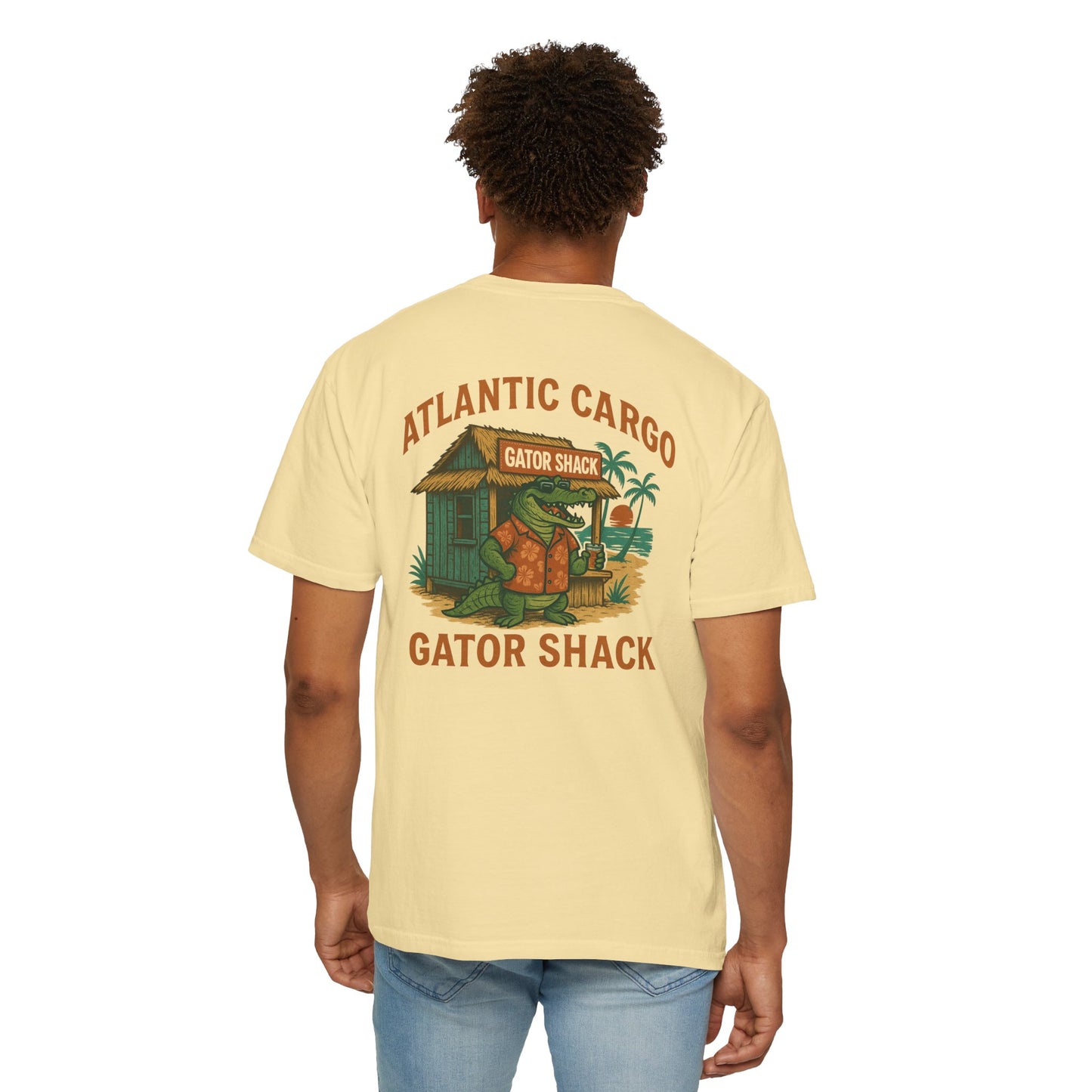 Atlantic Cargo Retro Gator Shack Unisex Tee