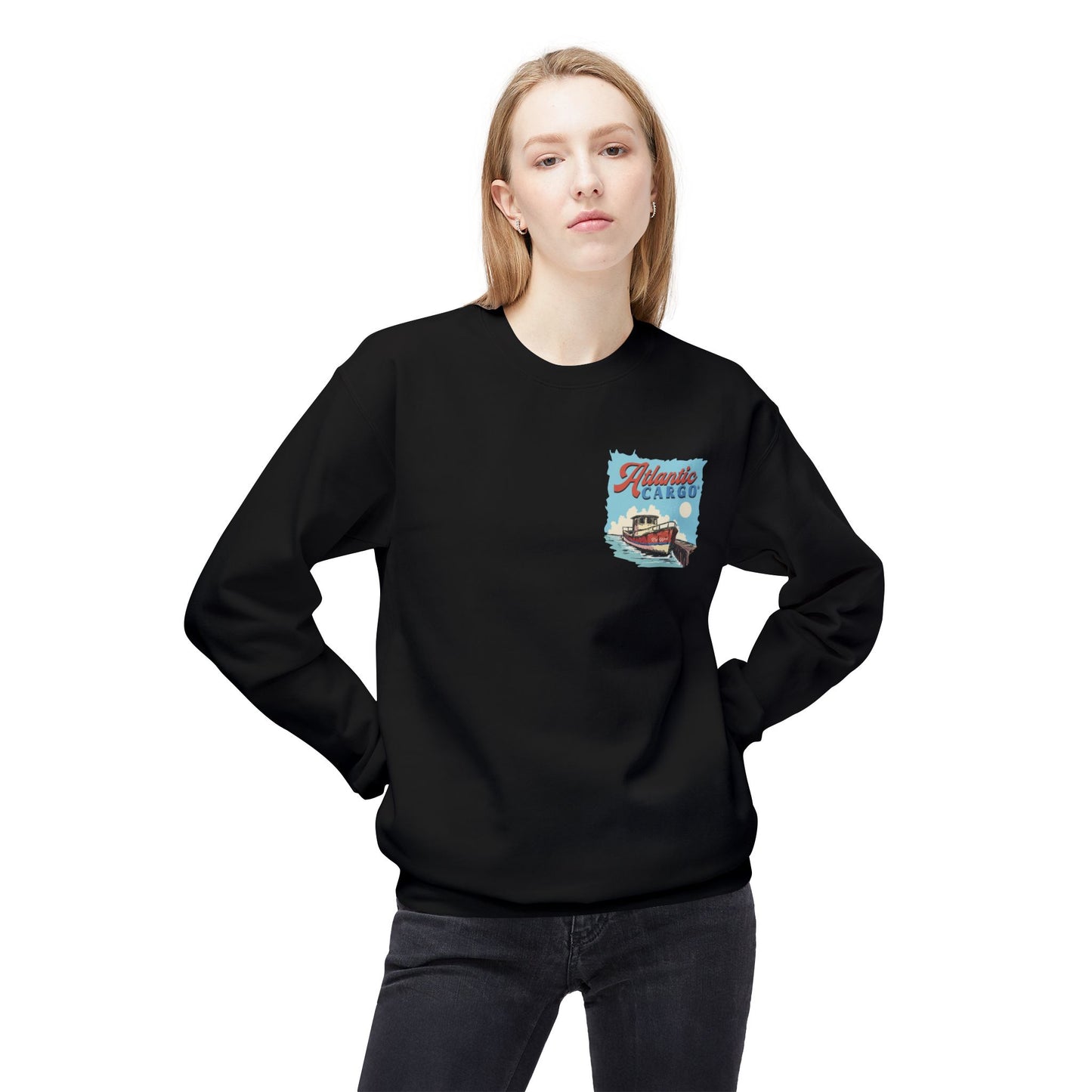 Atlantic Cargo Fishing Boat Sweatshirt