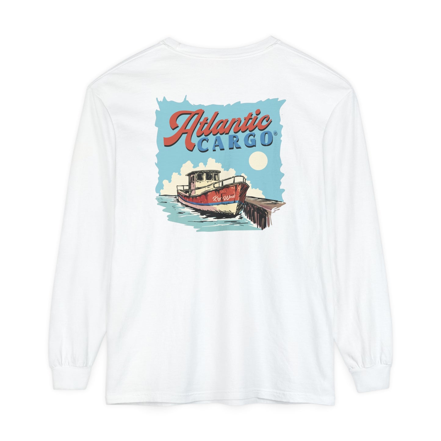 Atlantic Cargo Fishing Boat Long Sleeve Tee
