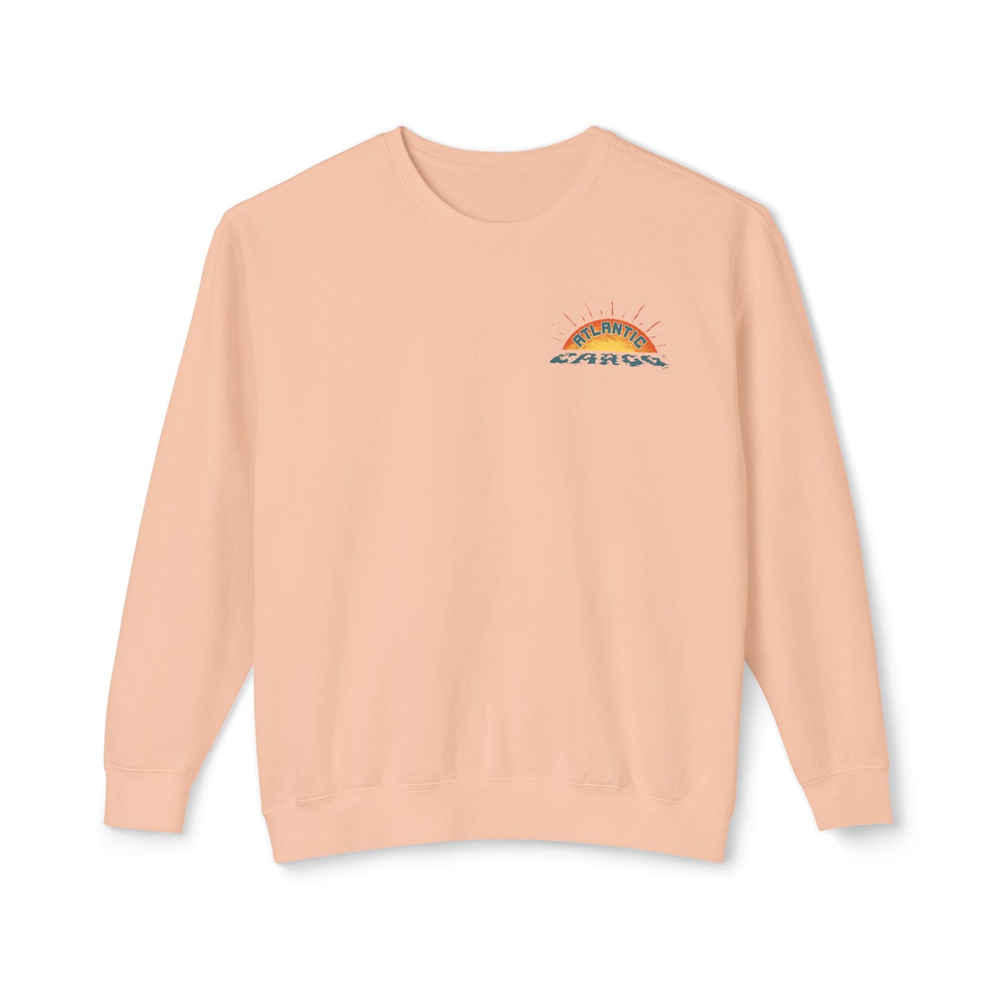 Crewneck Sweatshirt - Atlantic Cargo Coral Print
