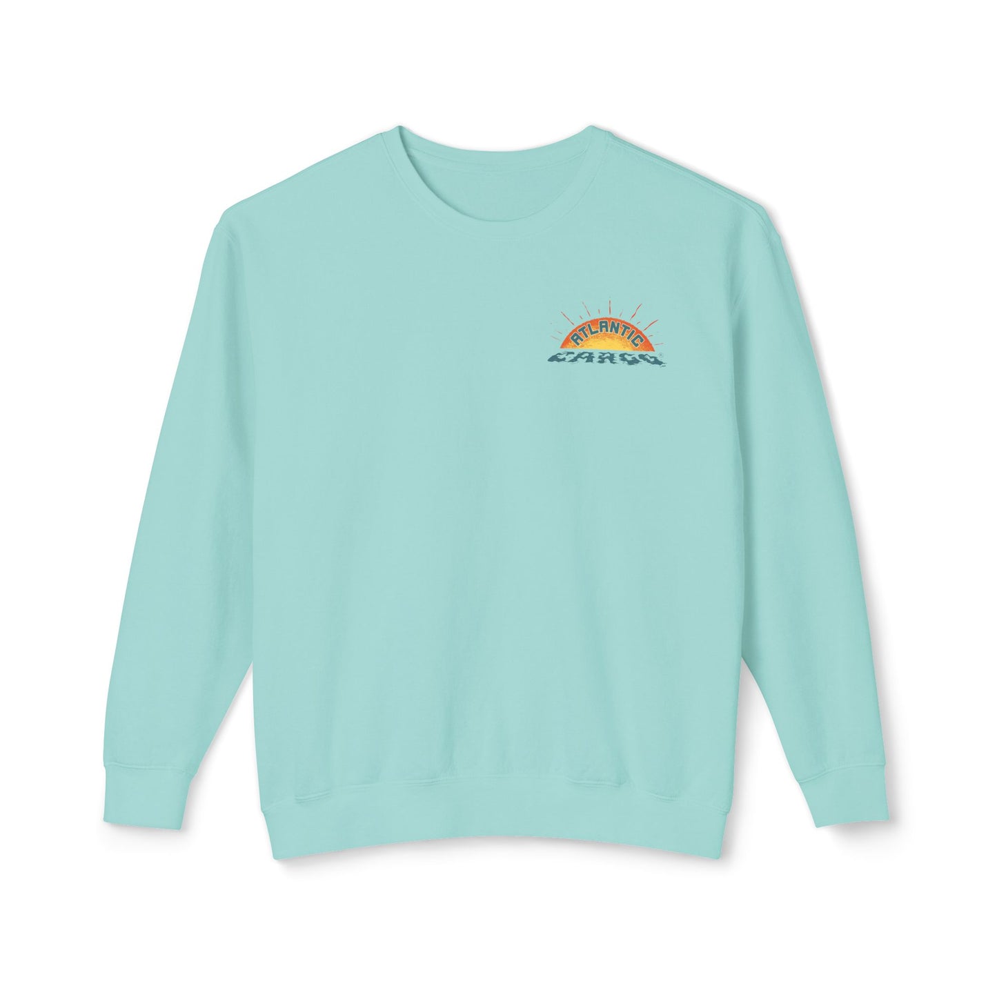 Crewneck Sweatshirt - Atlantic Cargo Coral Print