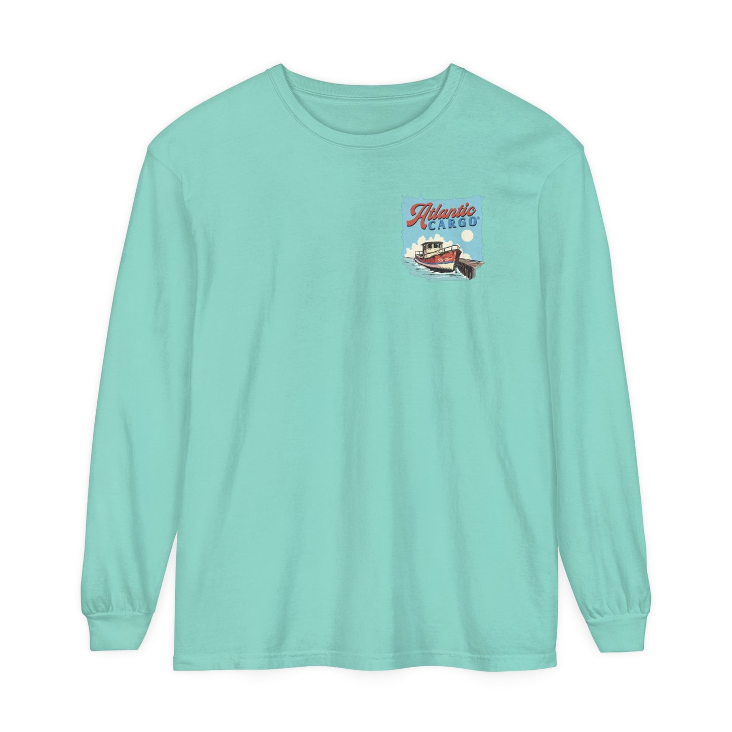 Atlantic Cargo Fishing Boat Long Sleeve Tee