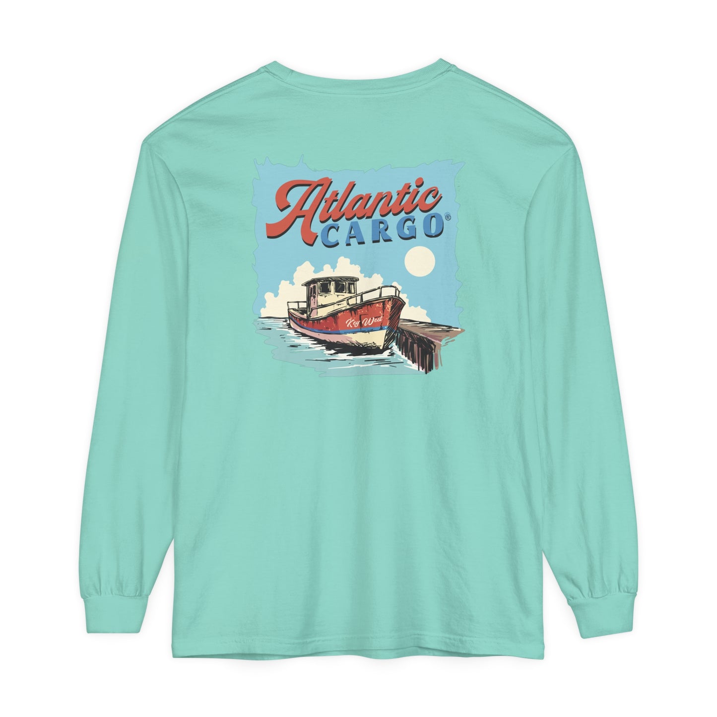 Atlantic Cargo Fishing Boat Long Sleeve Tee