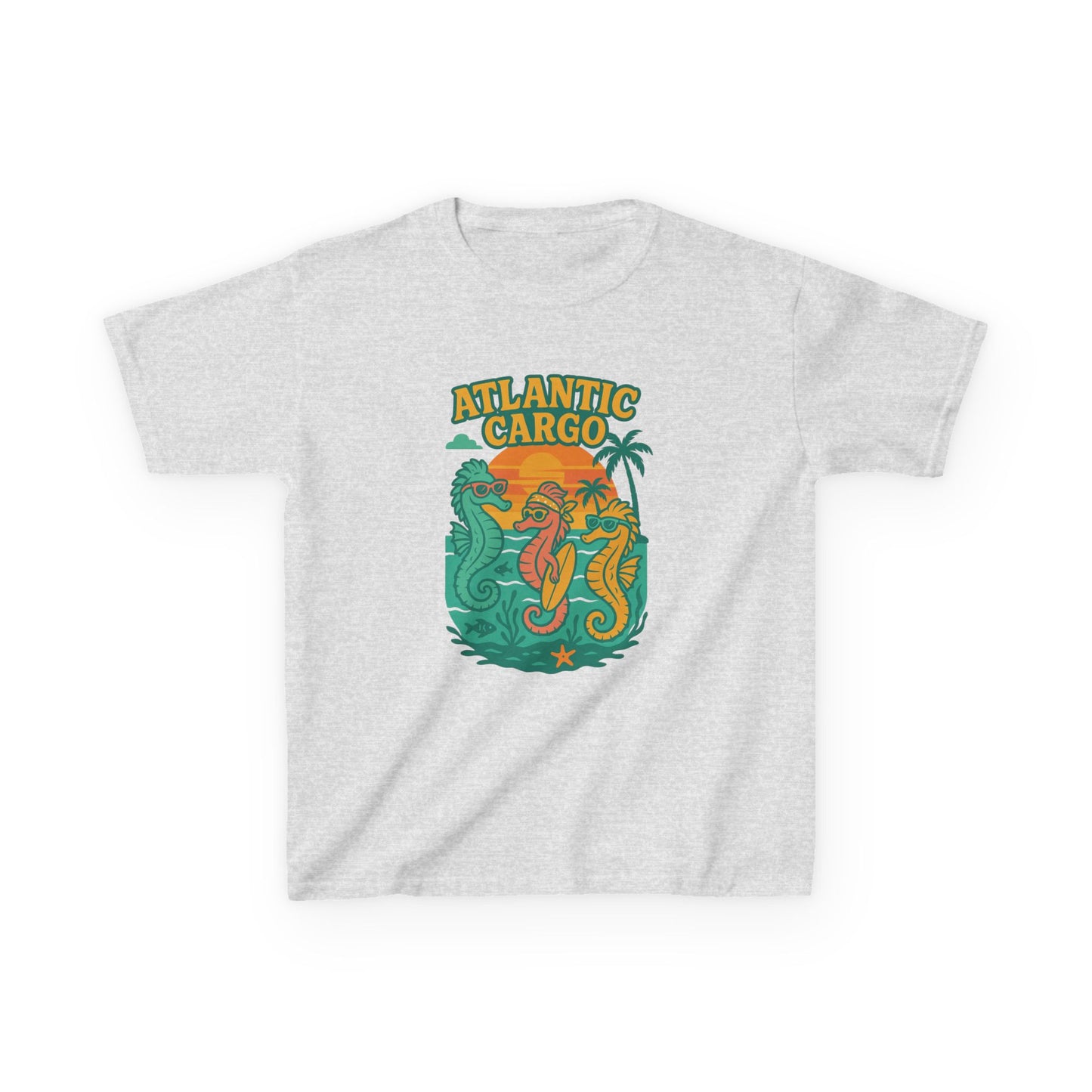 Kids T-Shirt - Atlantic Cargo Sea Horse Fun T-Shirt