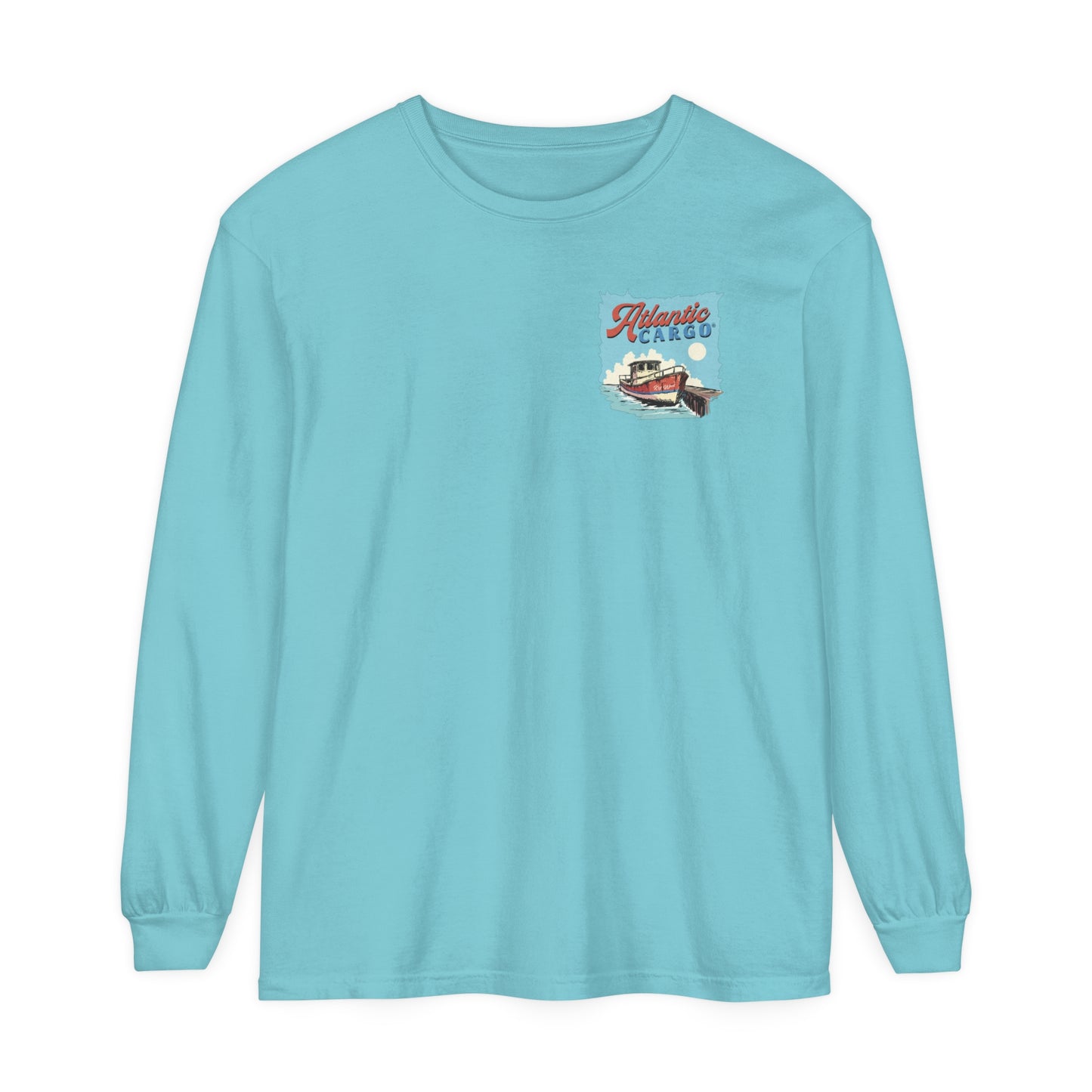 Atlantic Cargo Fishing Boat Long Sleeve Tee