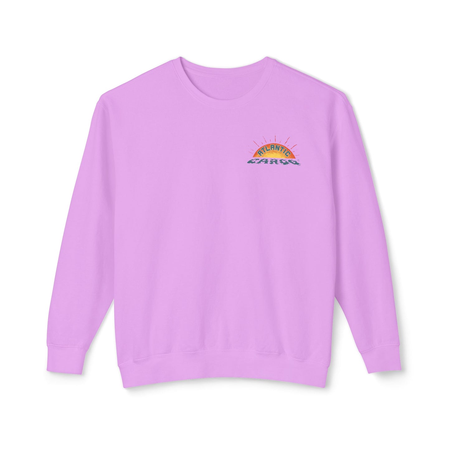 Crewneck Sweatshirt - Atlantic Cargo Coral Print