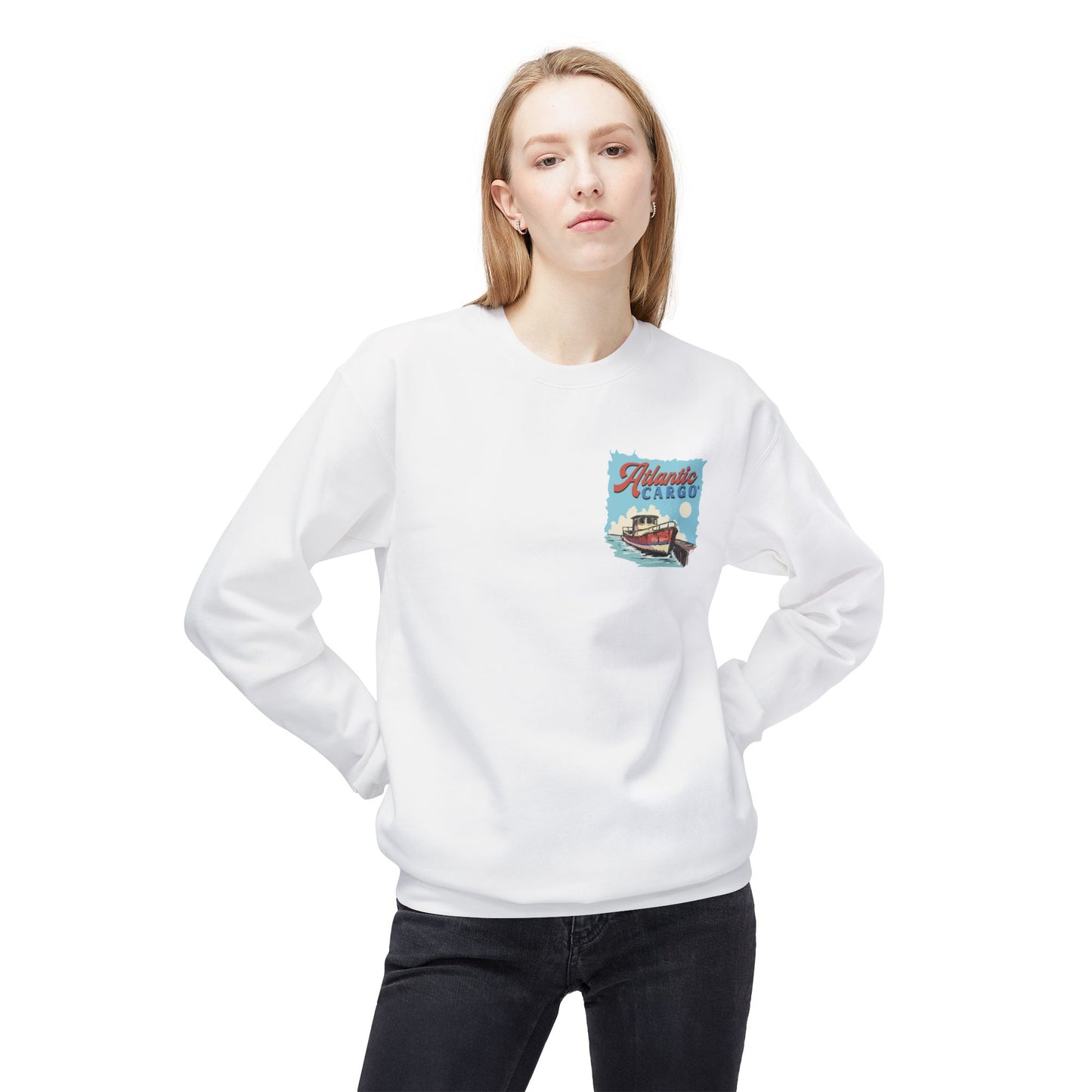 Atlantic Cargo Fishing Boat Sweatshirt