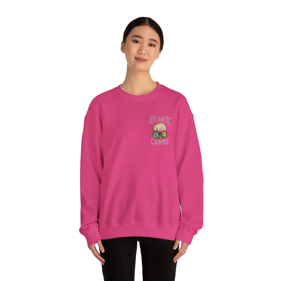 Atlantic Cargo Seashell Crewneck Sweatshirt