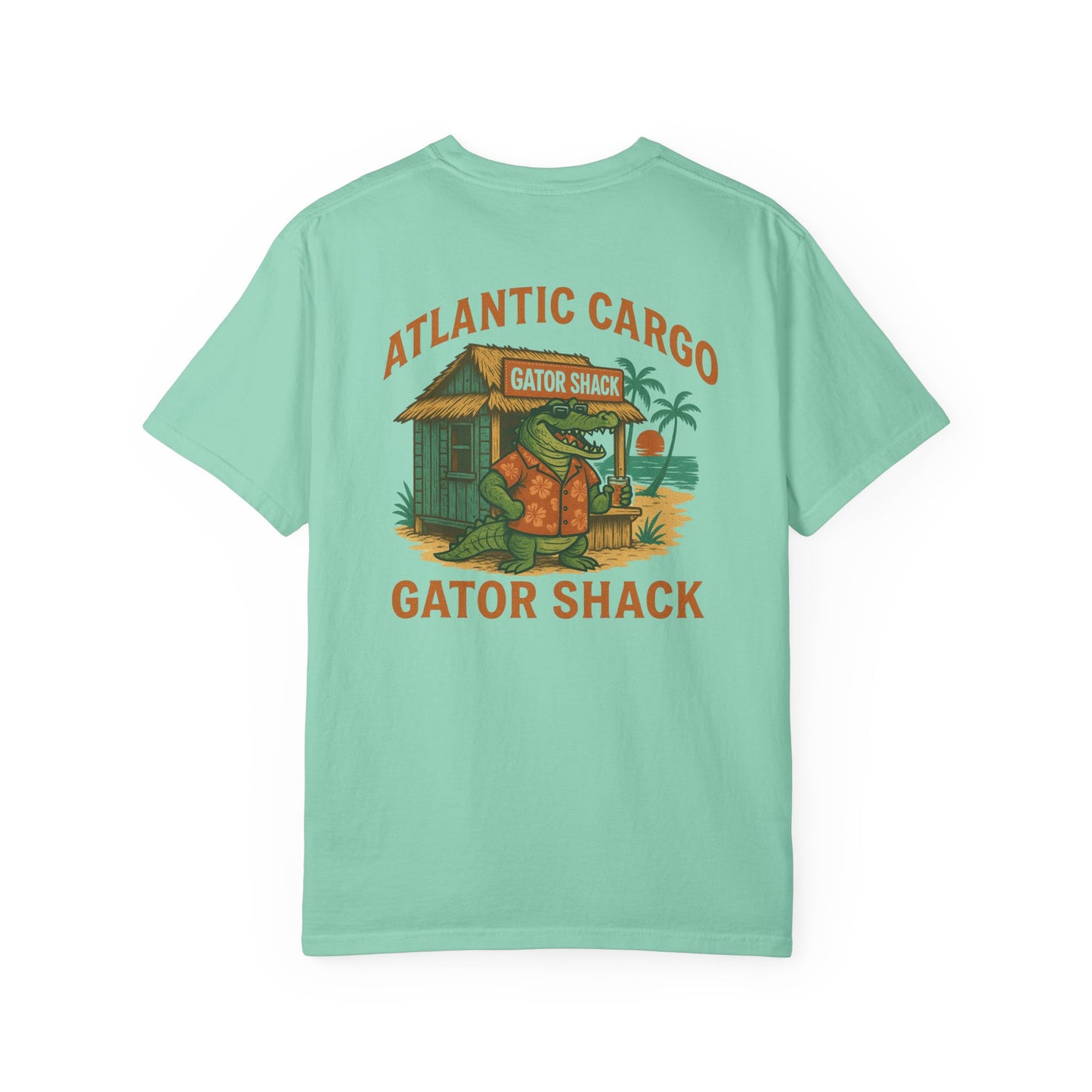 Atlantic Cargo Retro Gator Shack Unisex Tee